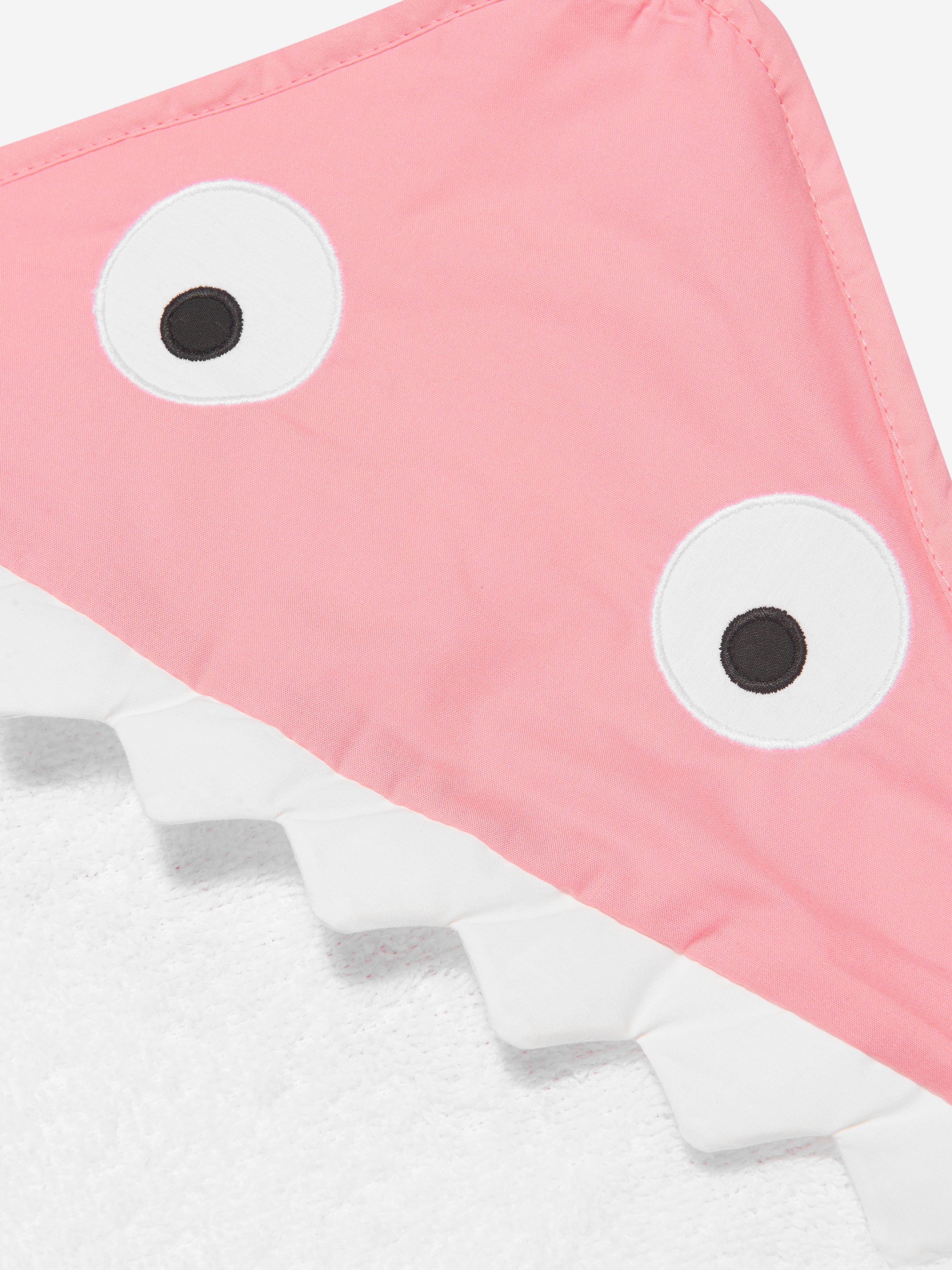 Baby Bites Baby Girls Towel in Pink