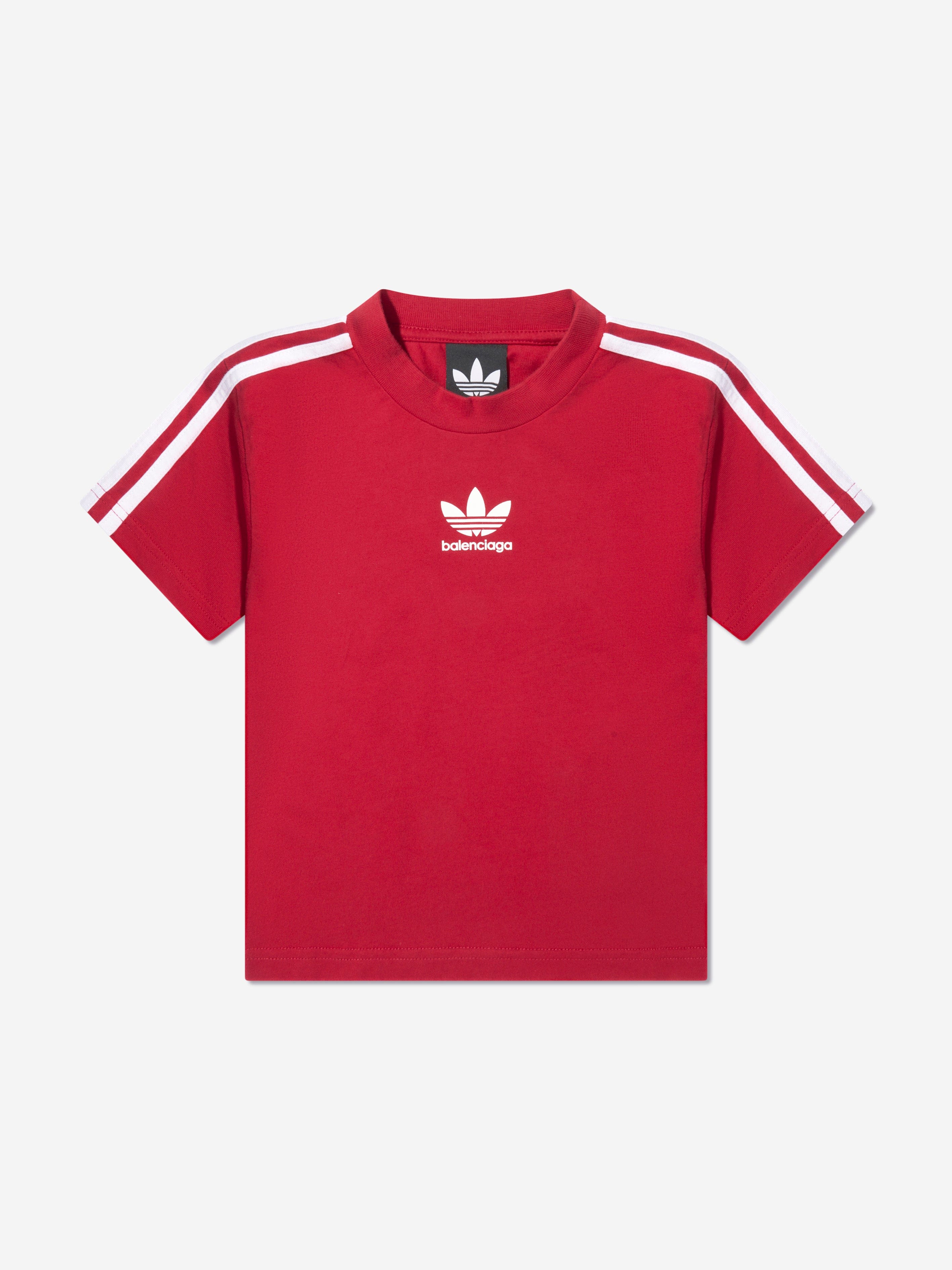 BALENCIAGA キッズ Tシャツ 赤 tシャツ BALENCIAGA(バレンシアガ) キッズ用トップス(ベビー・キッズ
