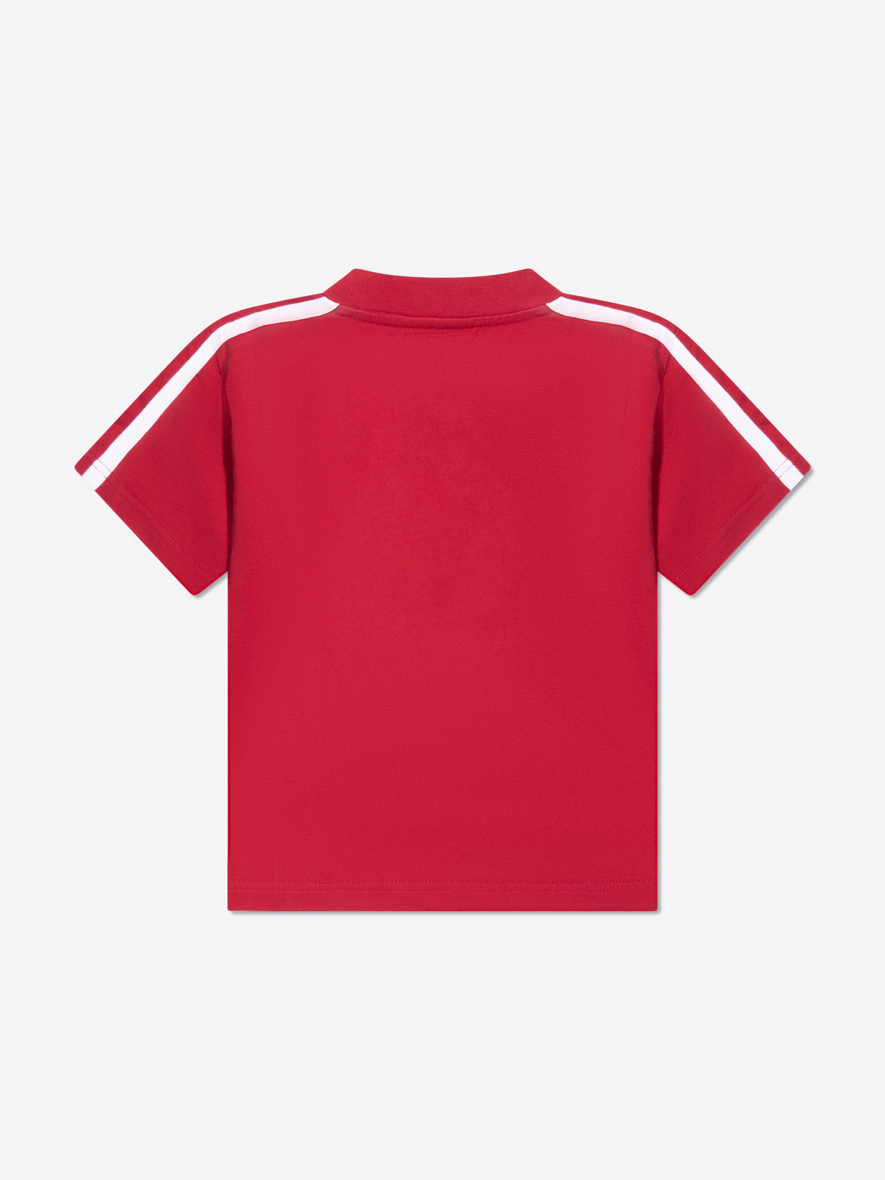 BALENCIAGA キッズ Tシャツ 赤 Balenciaga Kids Balenciaga x Adidas T-Shirt