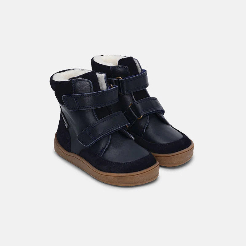 Baby Boys & Girls Dark Blue "Basil Strap Mini II TEX" Shoes