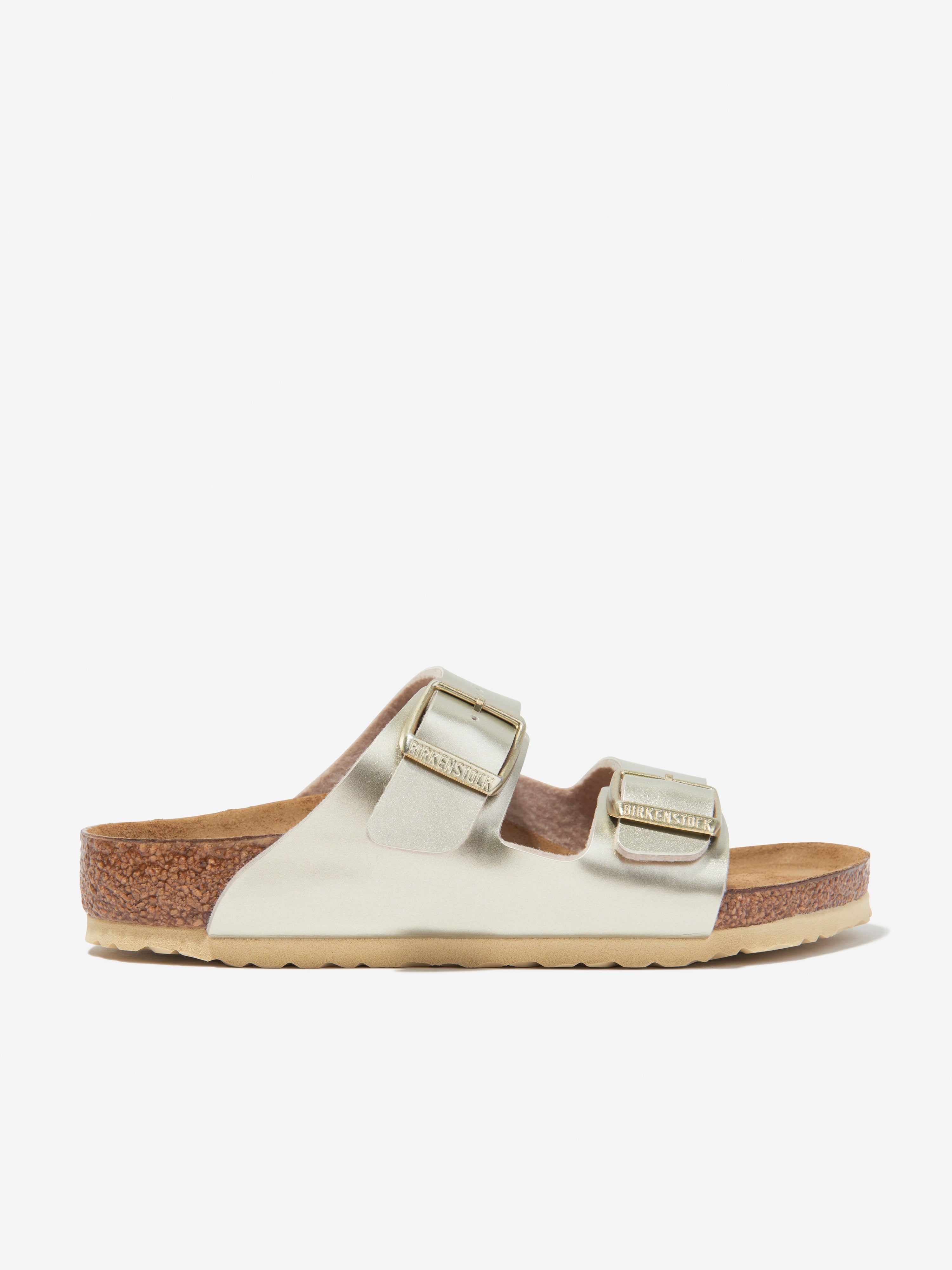 Girls Arizona Classic Metallic Sandals in Gold