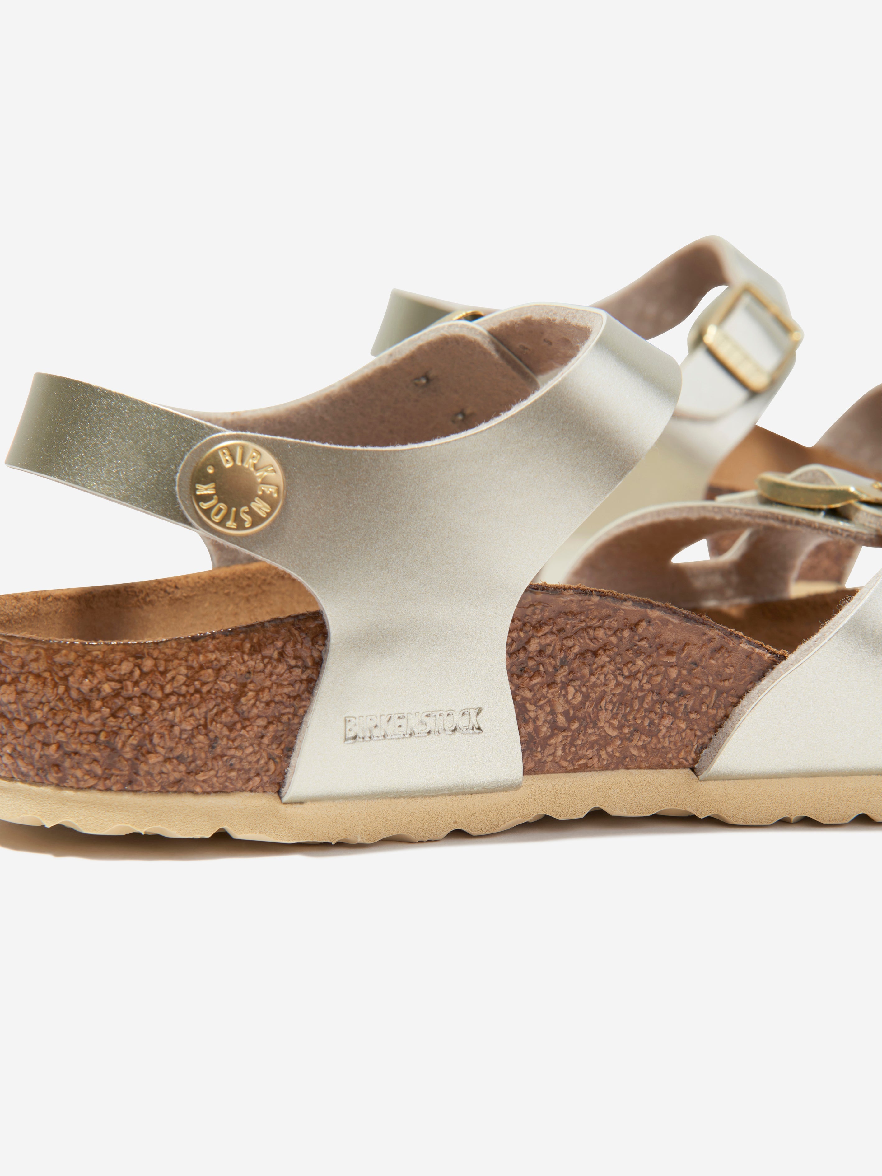 Girls Rio Classic Metallic Sandals in Gold