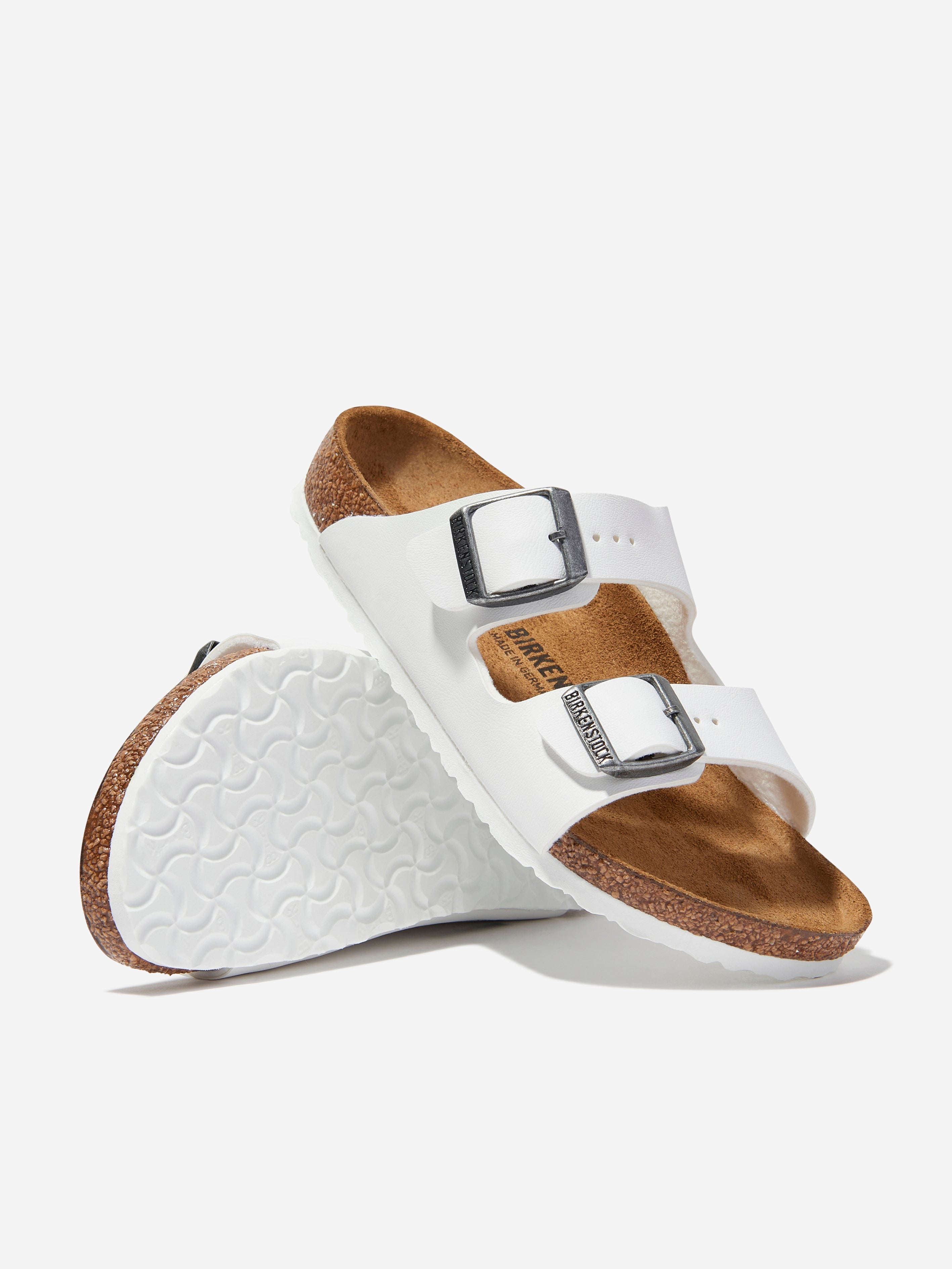 Kids Arizona Sandals in White