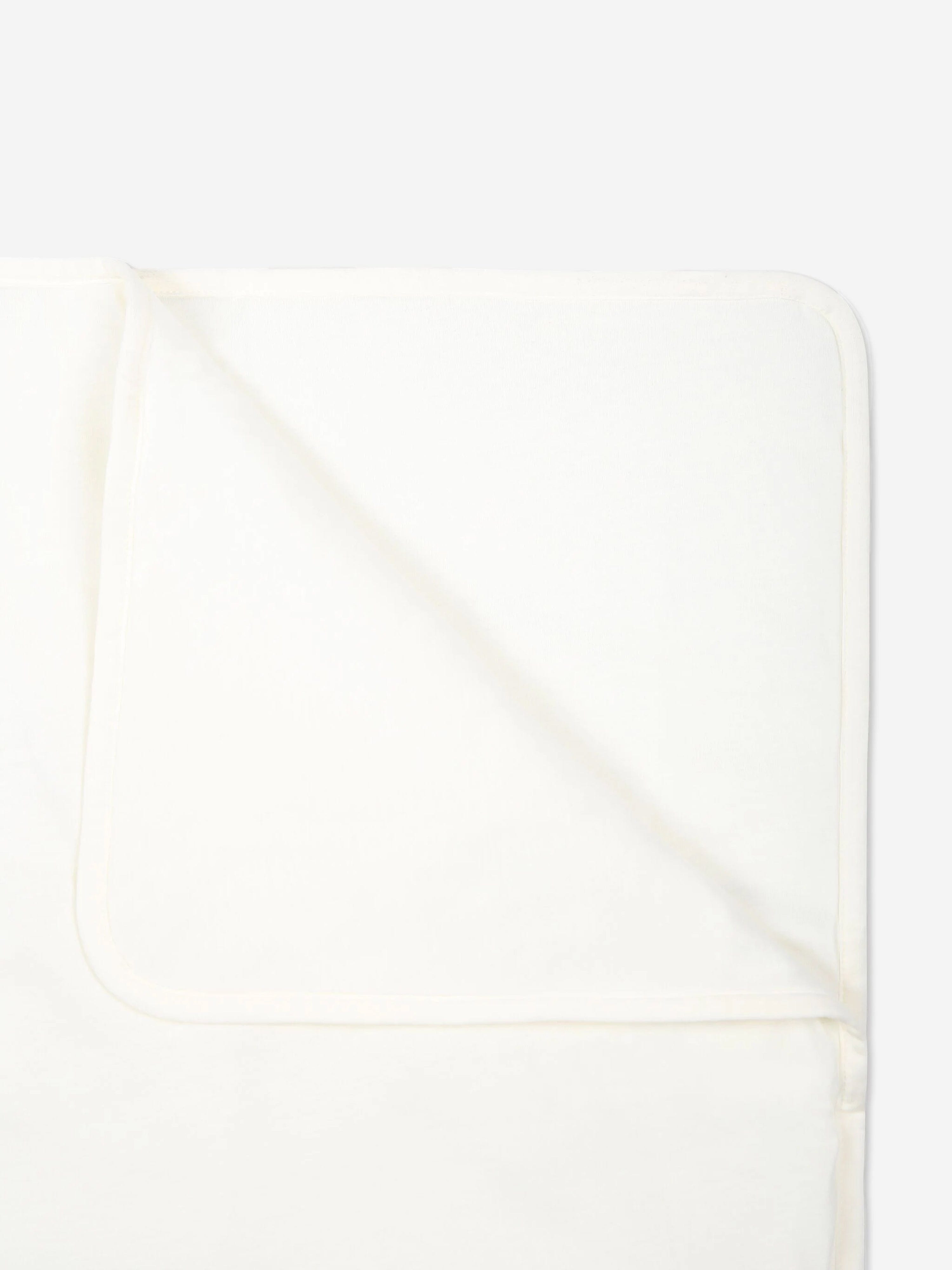 Balmain Baby Paris Logo Blanket in Ivory