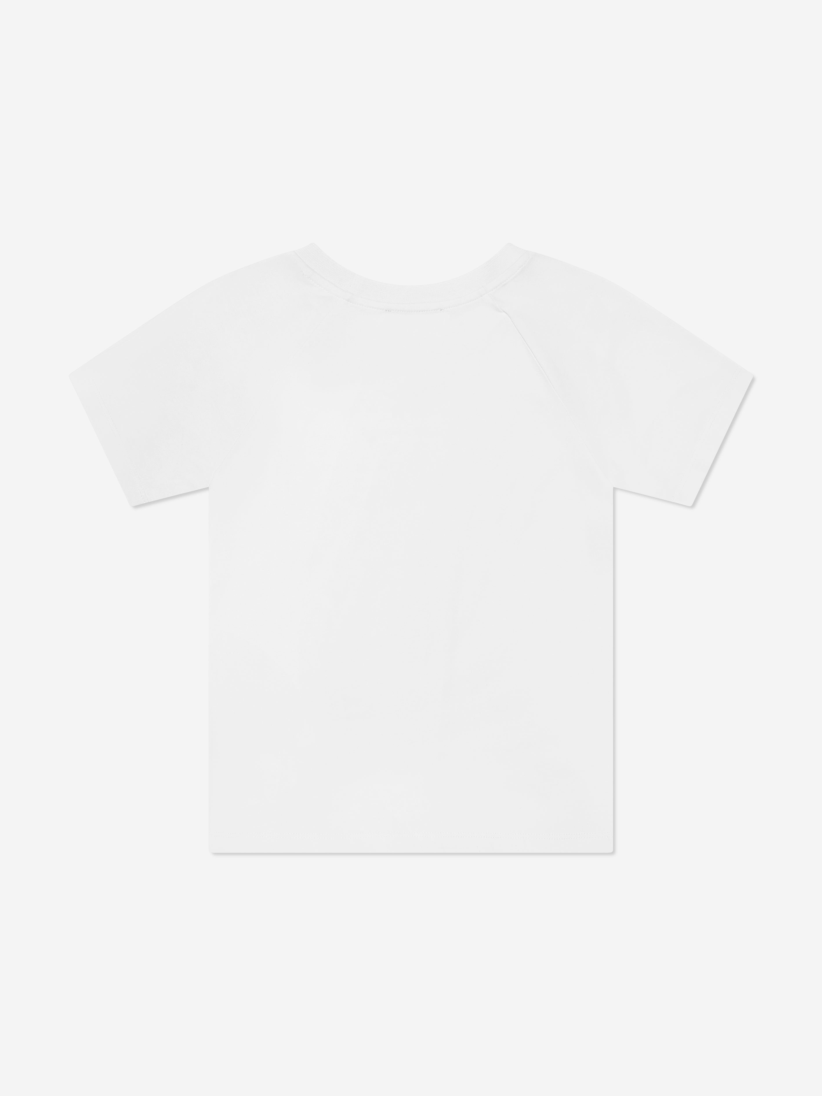 Balmain Kids Logo T-Shirt in White