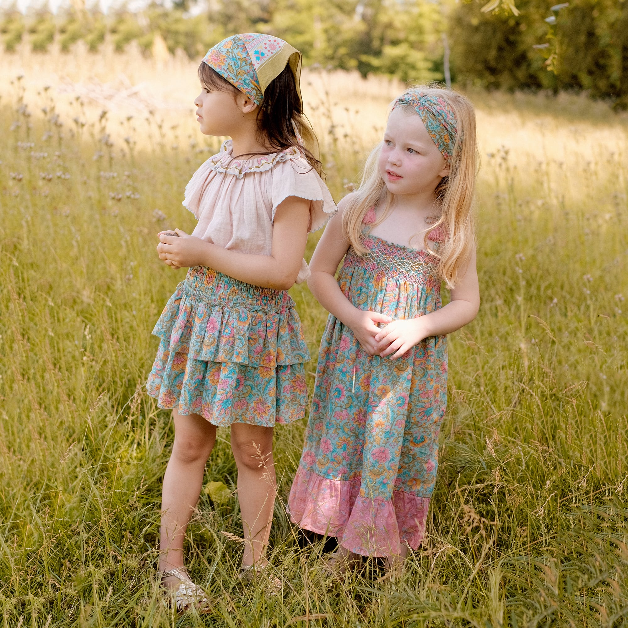 Girls Pink Embroidered Cotton Top