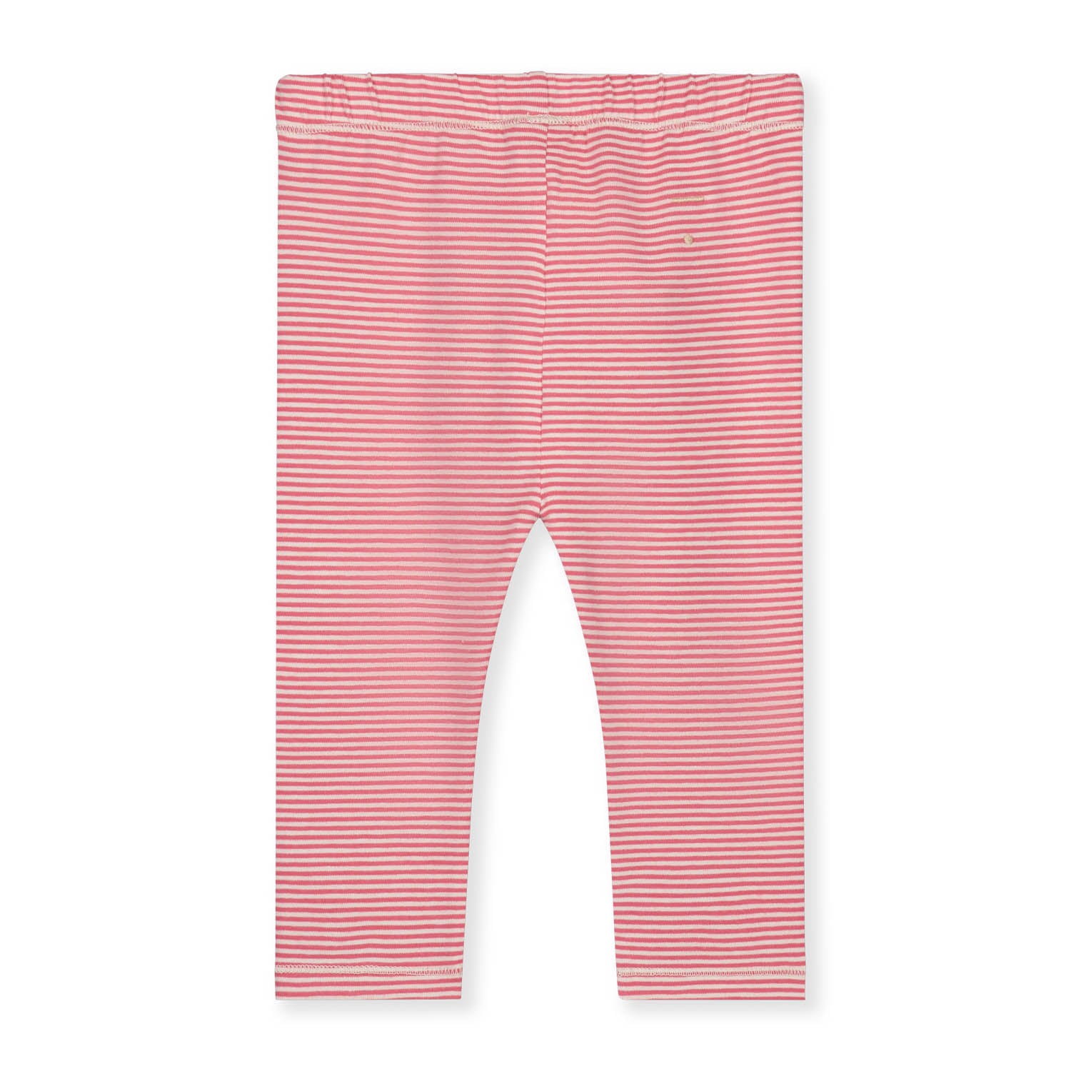 Baby Boys & Girls Pink Stripes Cotton Leggings