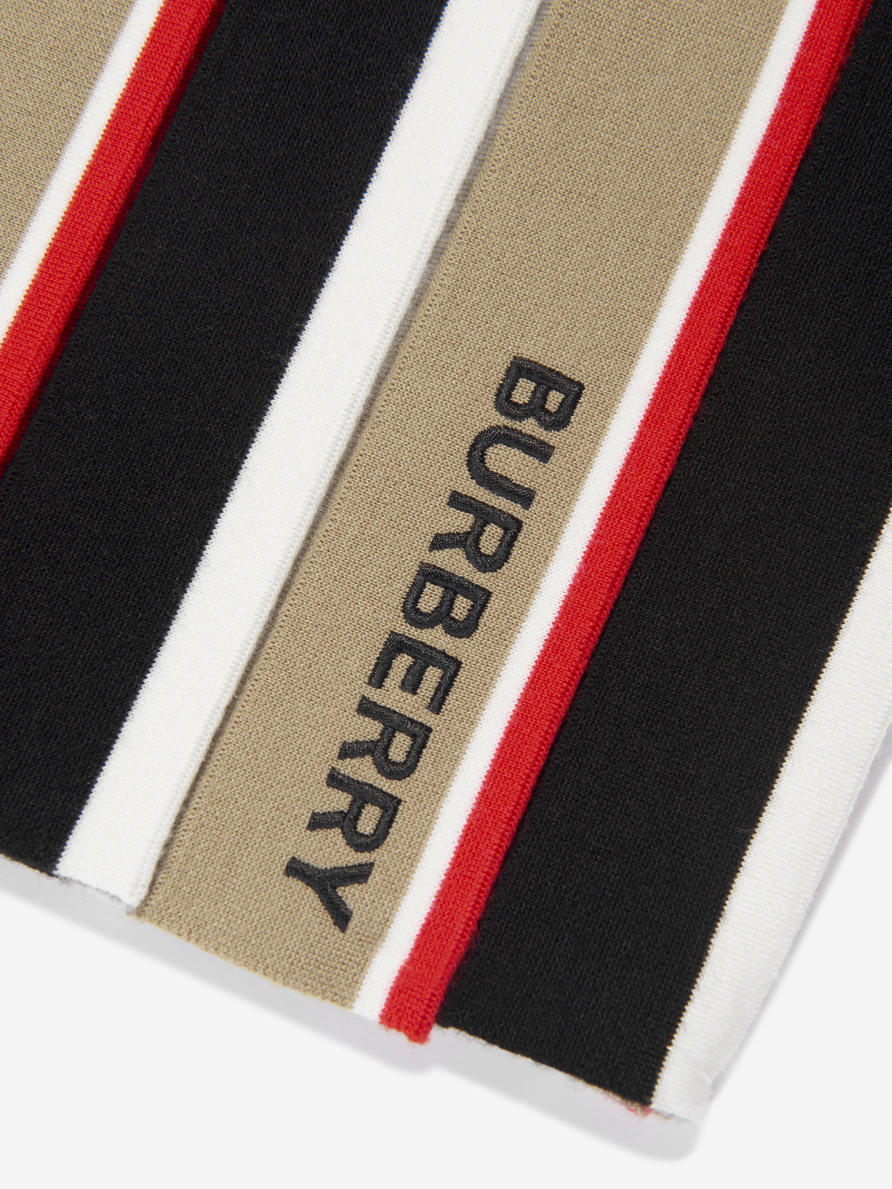 Girls Amelia Stripe Skirt in Archive Beige