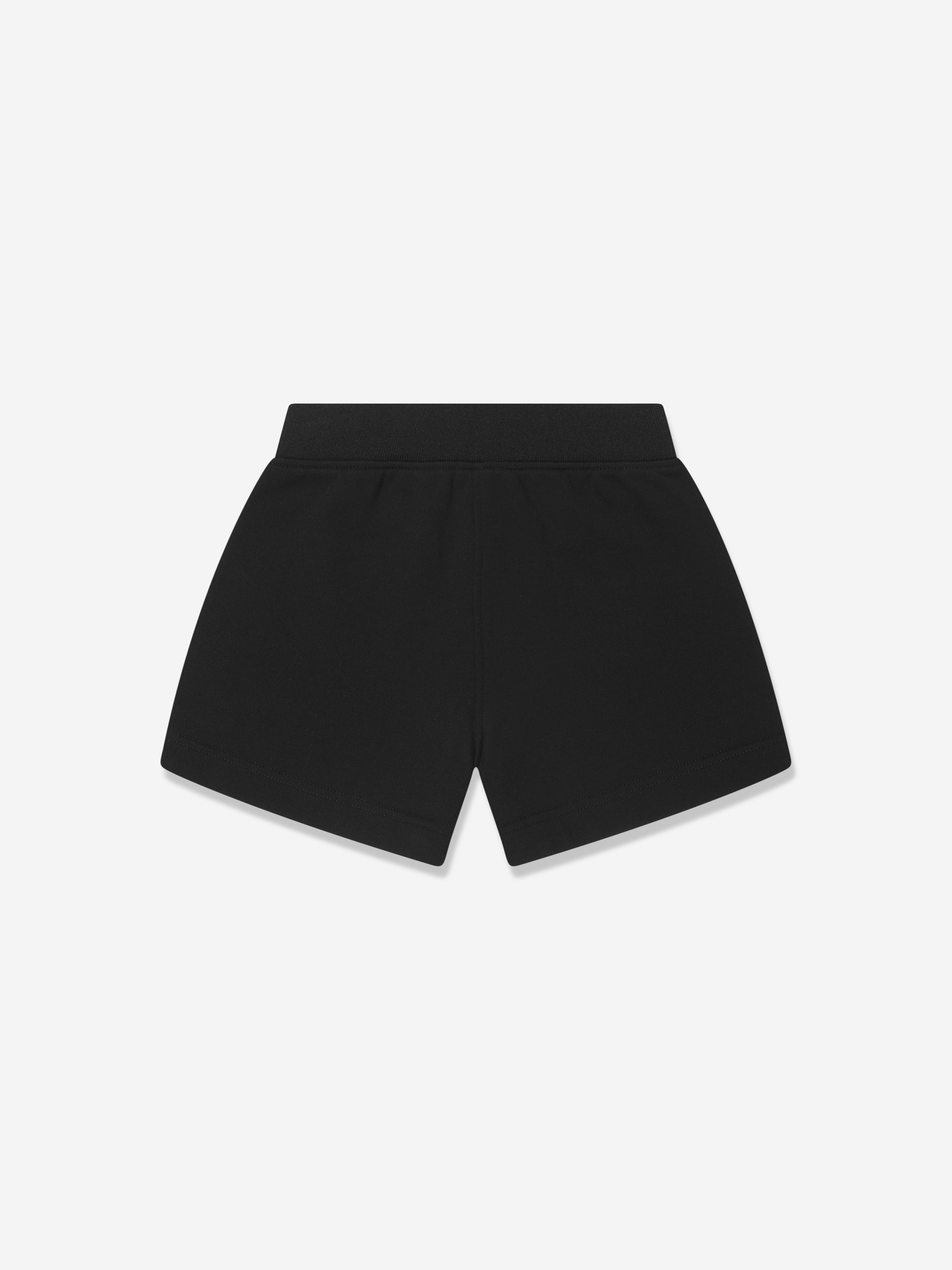 Girls Caterina Check Shorts in Black