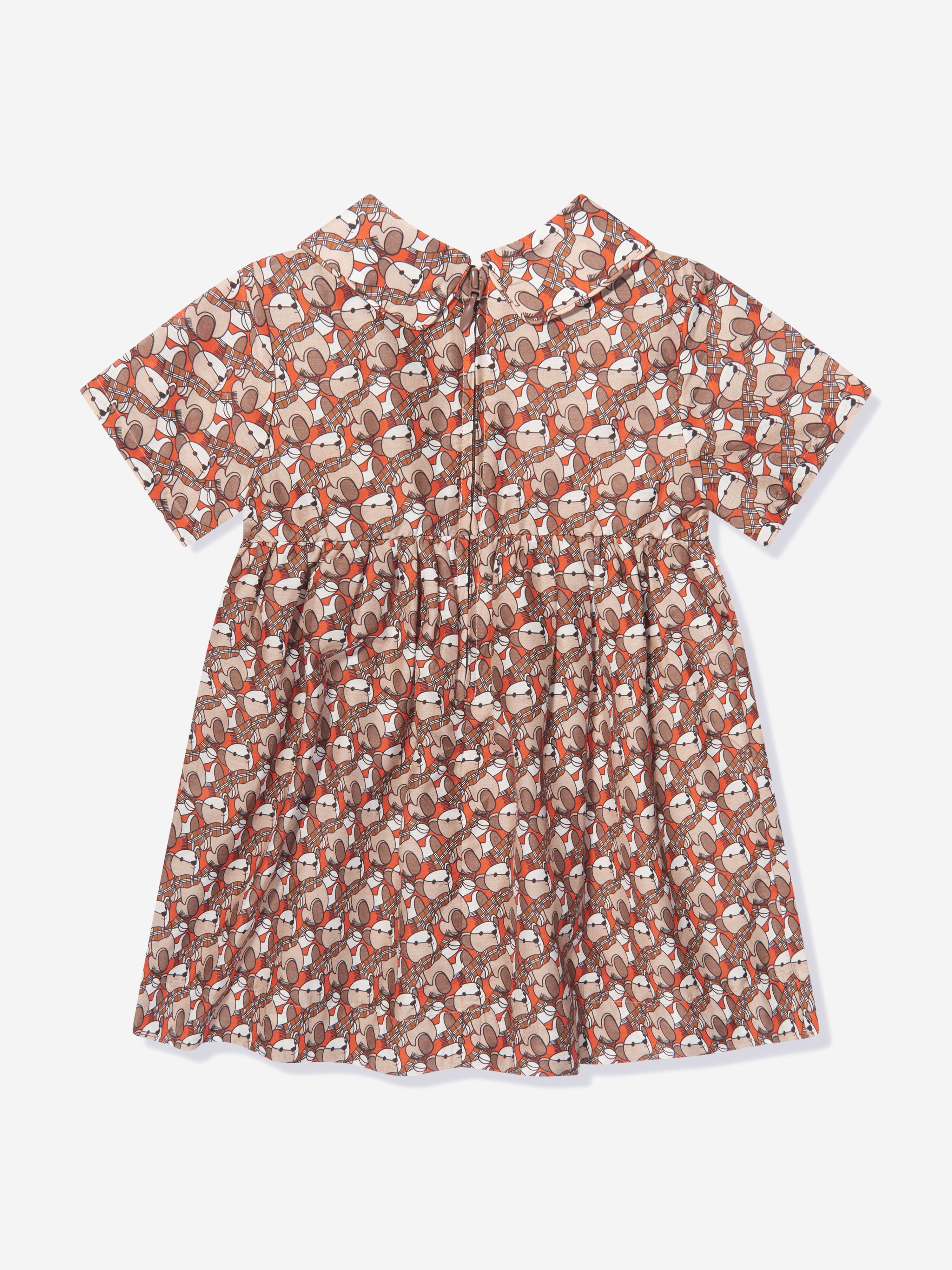 Baby Girls Geraldine Dress in Beige