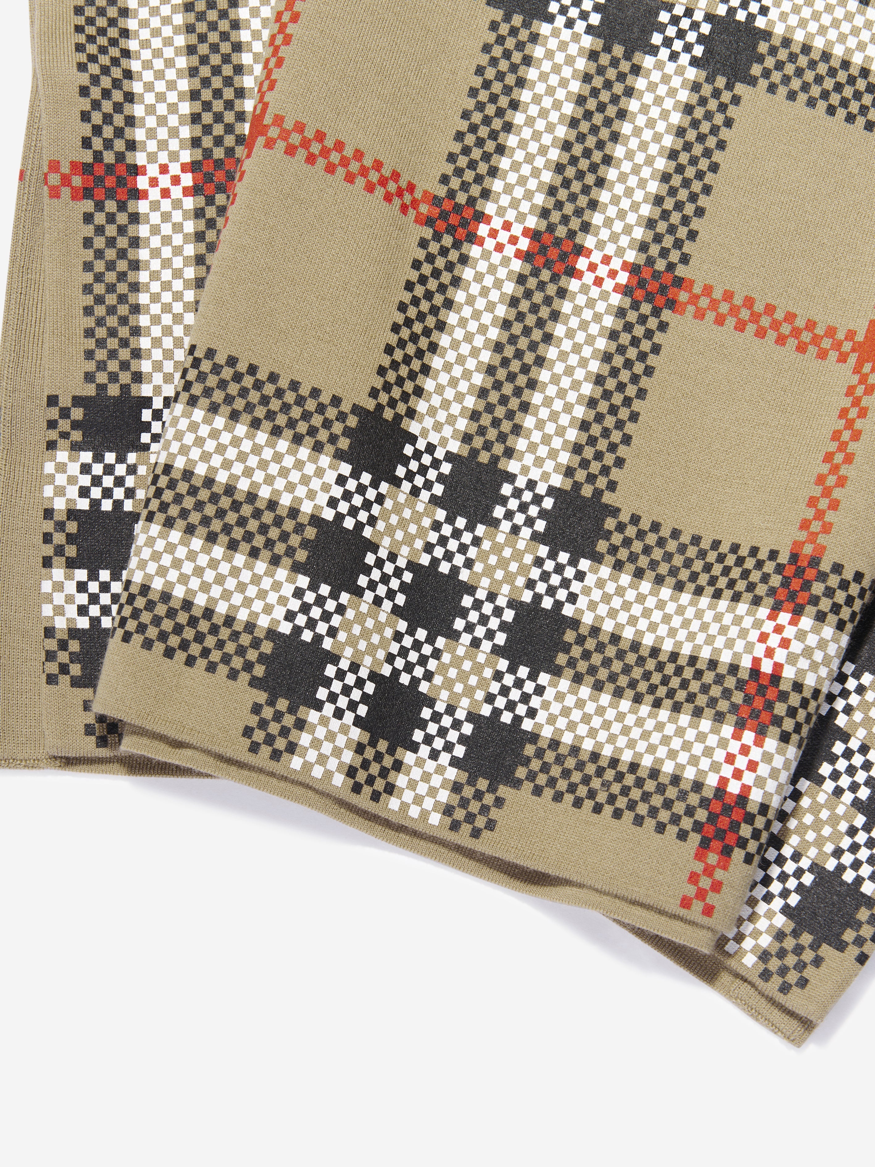 Baby Girls Ginny Cape in Archive Beige Check