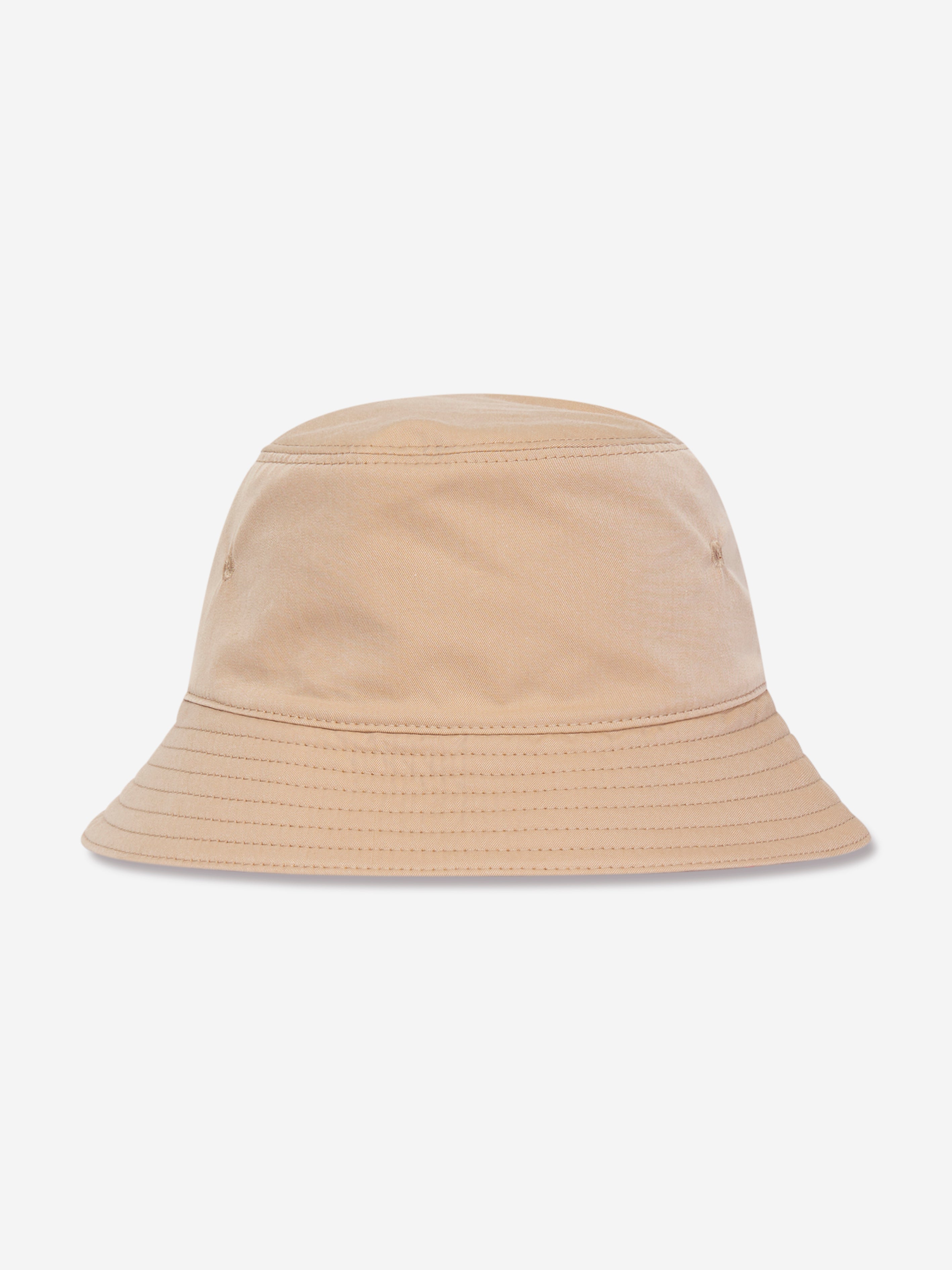 Kids Reversible Bucket Hat in Beige
