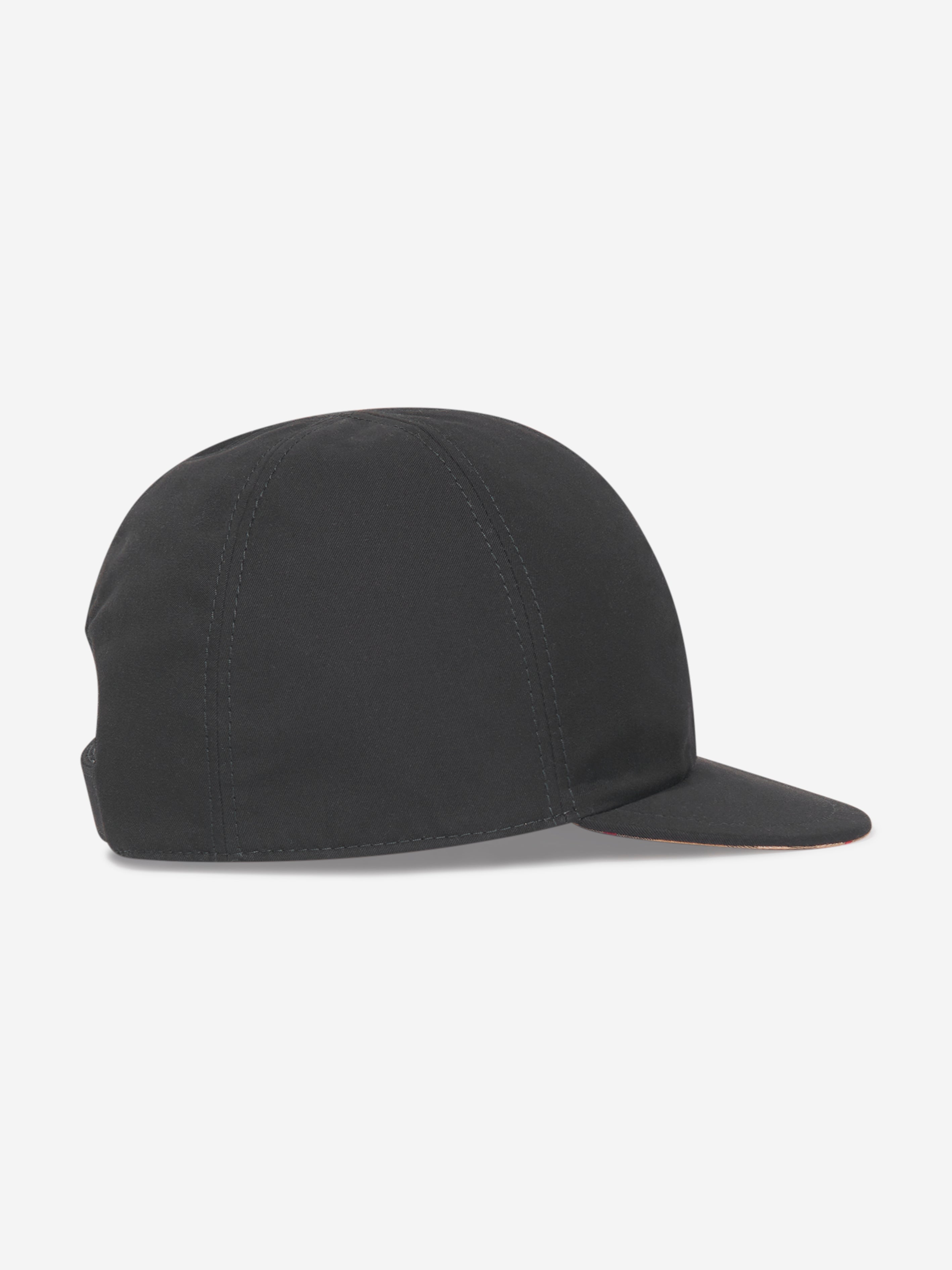 Baby Reversible Cap in Black