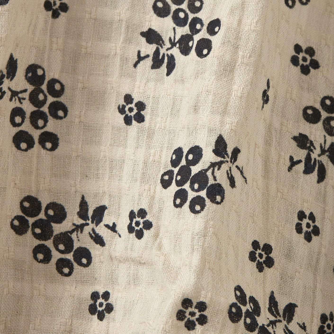 Baby Girls Beige Printed Cotton Set