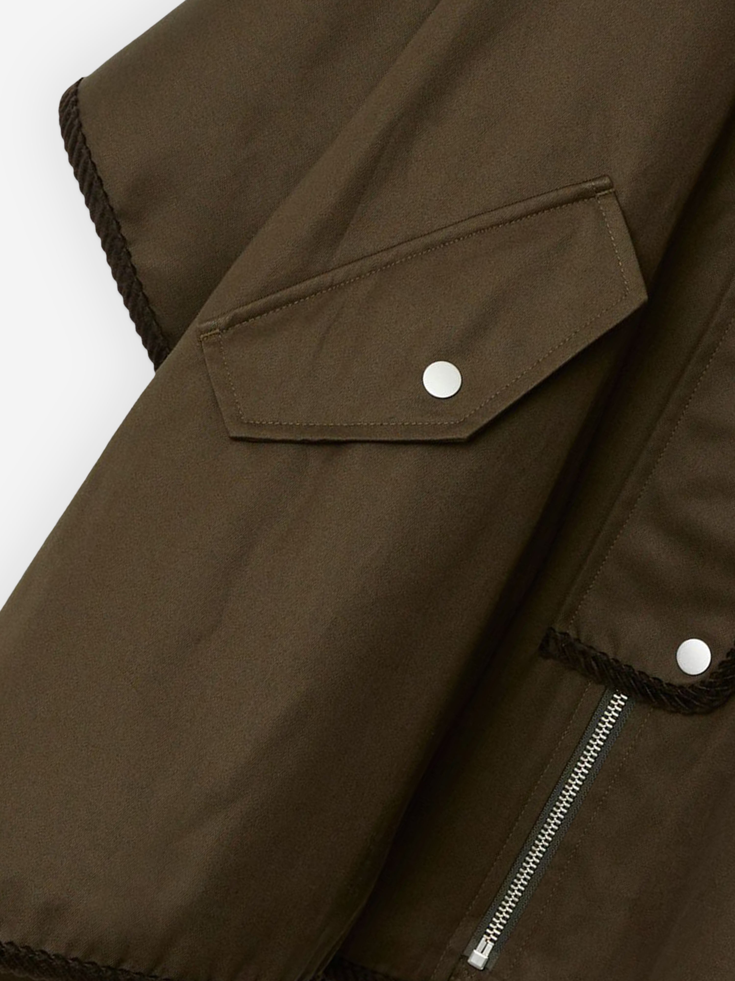 Girls Kristy Cape Jacket in Green