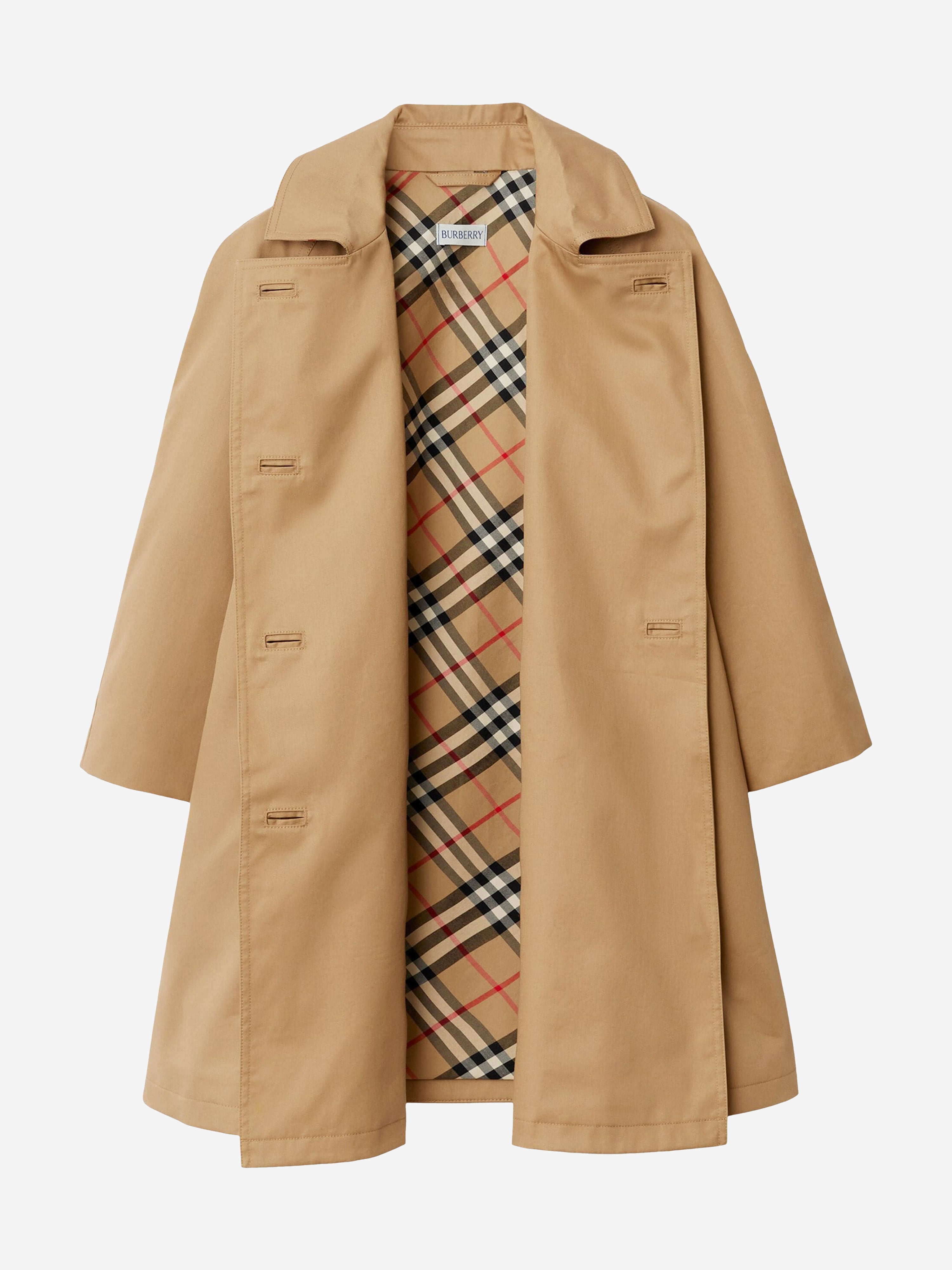 Girls Olivia Trench Coat in Beige