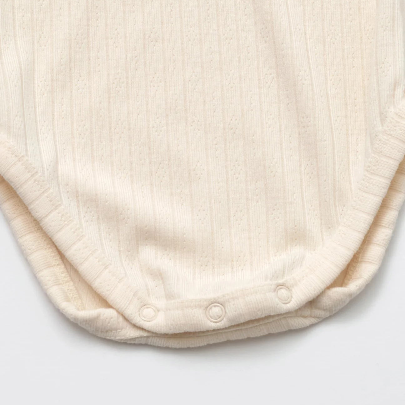 Baby Girls Cream Doll Collar Bodysuit