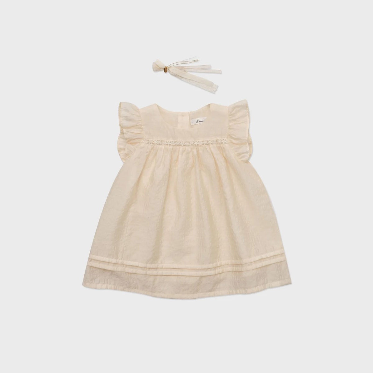 Baby Girls Light Peach Dress
