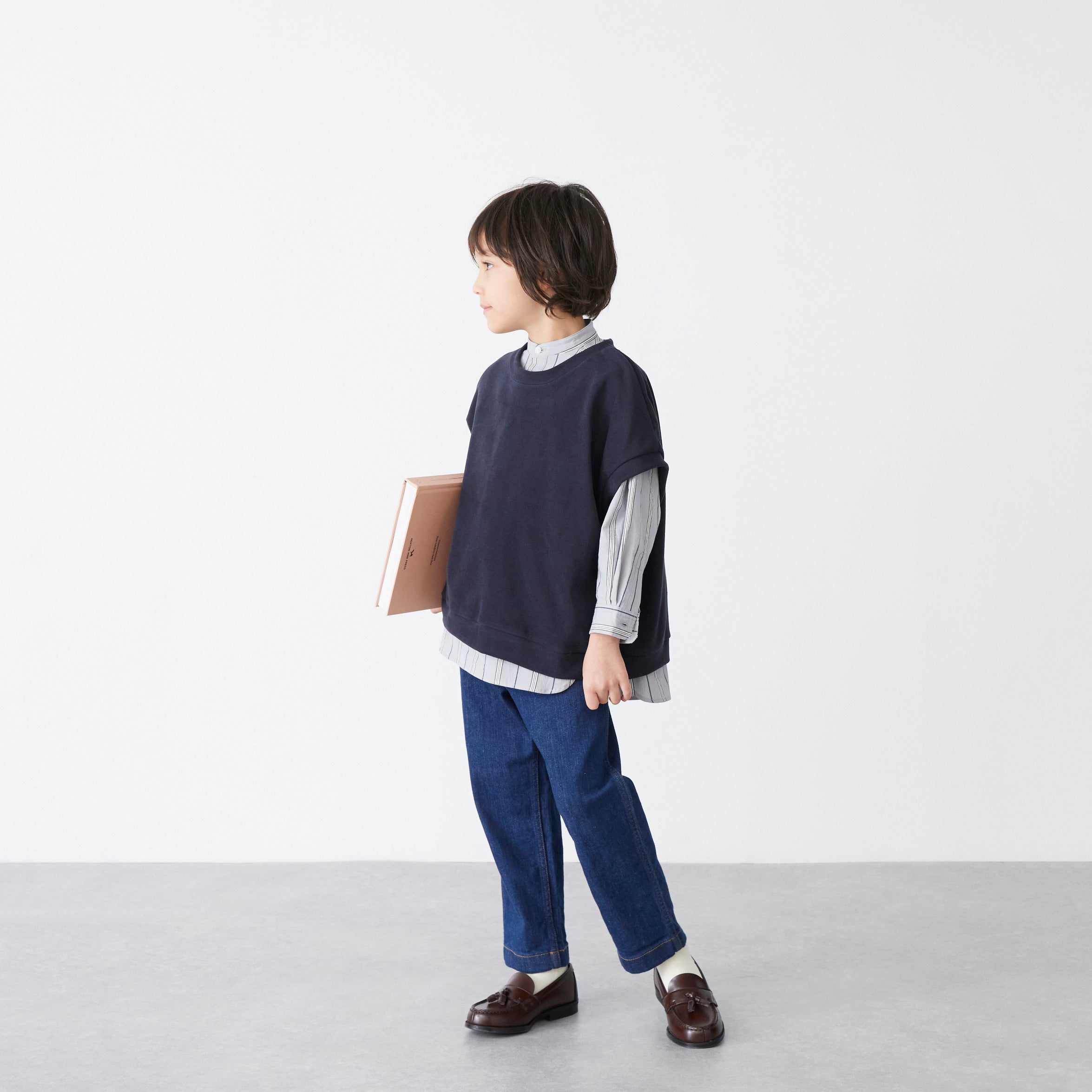 Boys & Girls Blue Denim Trousers
