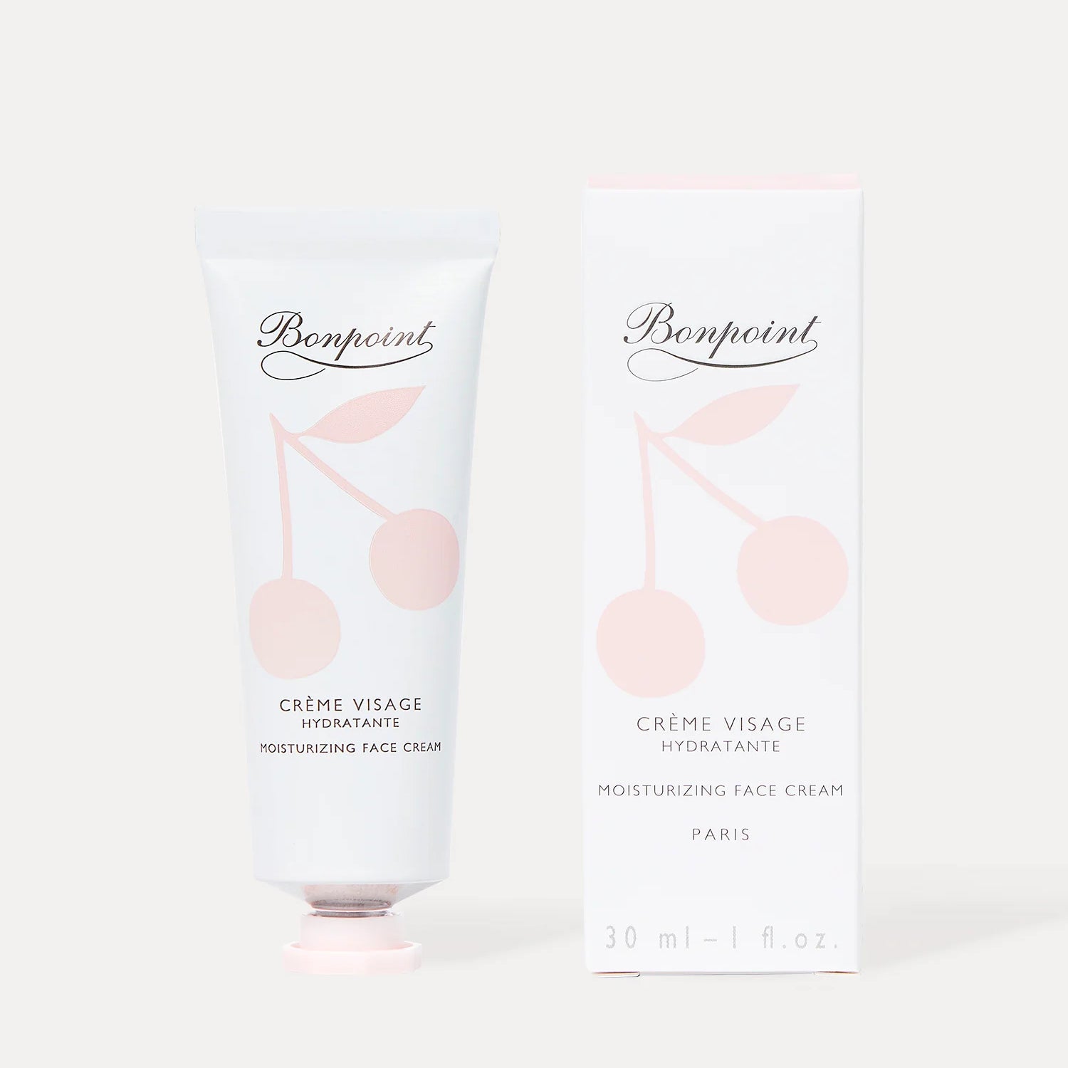 Crème visage hydratante tube rose pâle(30 ml)