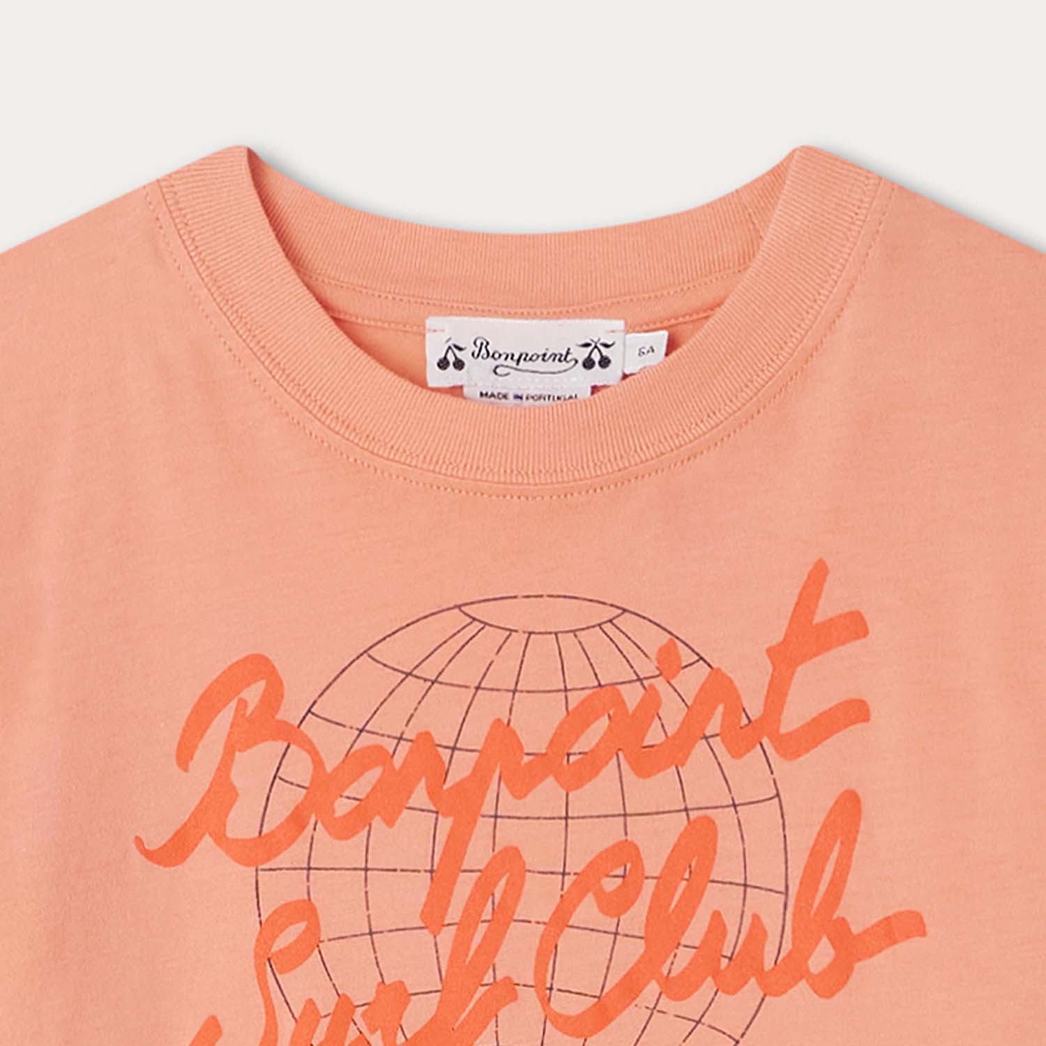 Boys & Girls Pink Logo Cotton T-Shirt