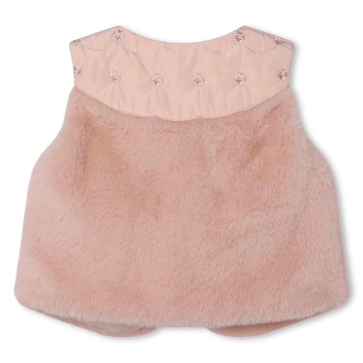 Baby Girls Pink Gilet