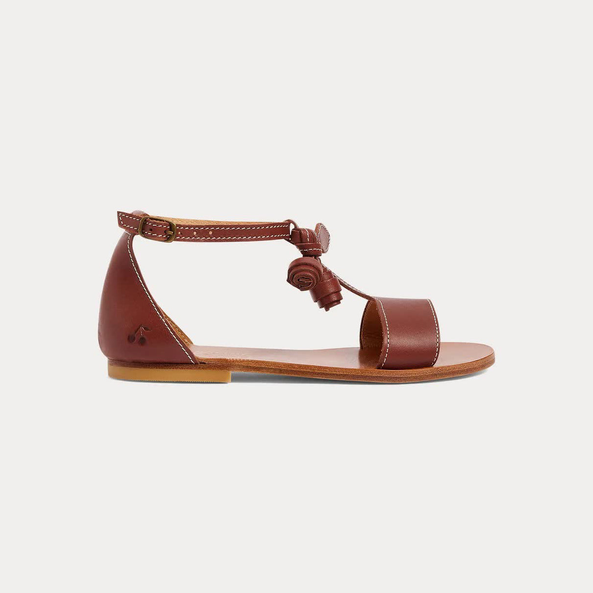 Girls Dark Brown Sandals