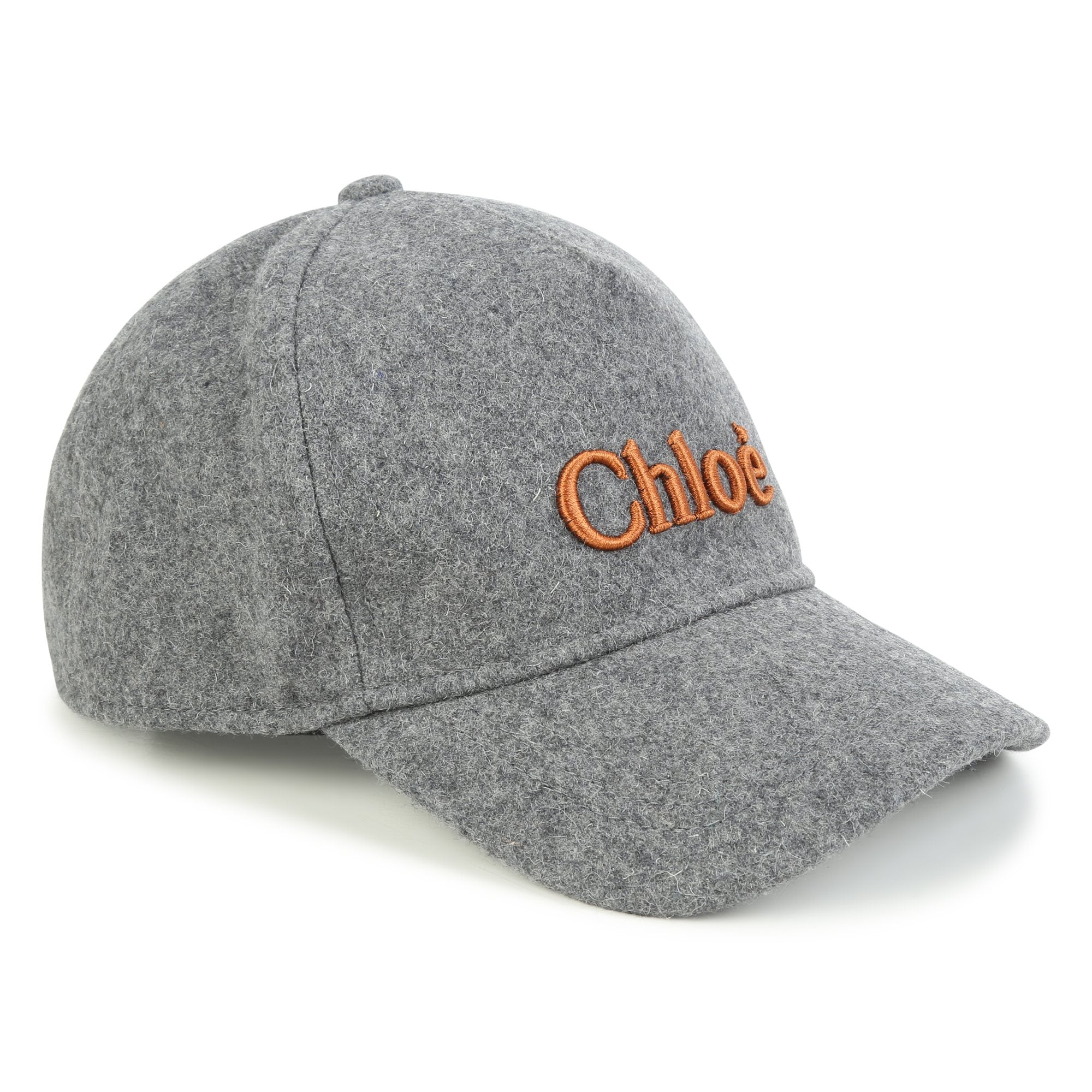 Girls Grey Logo Cap