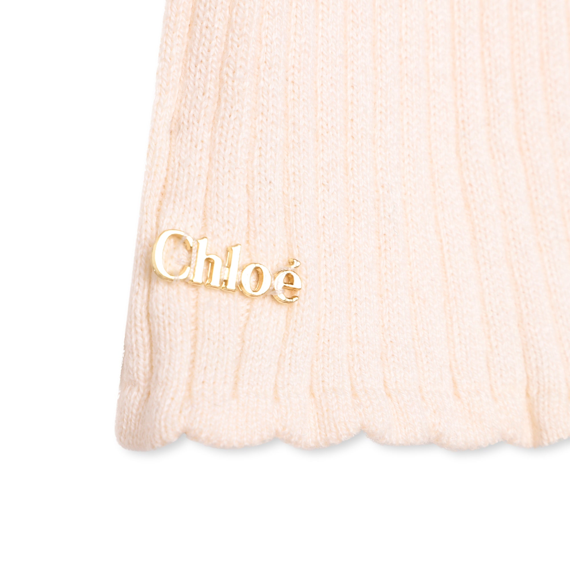 Girls White Cotton Sweater