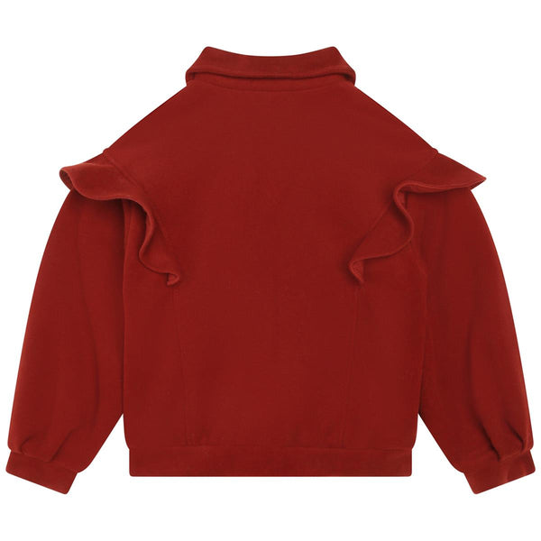 Girls Dark Red Jacket