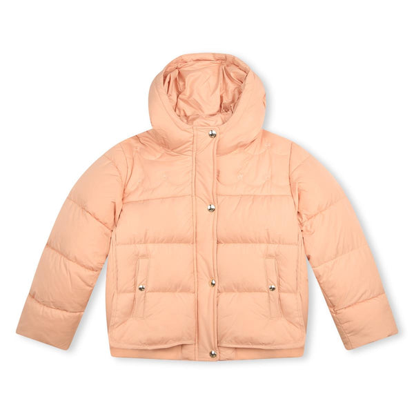 Girls Pink Padded Jacket