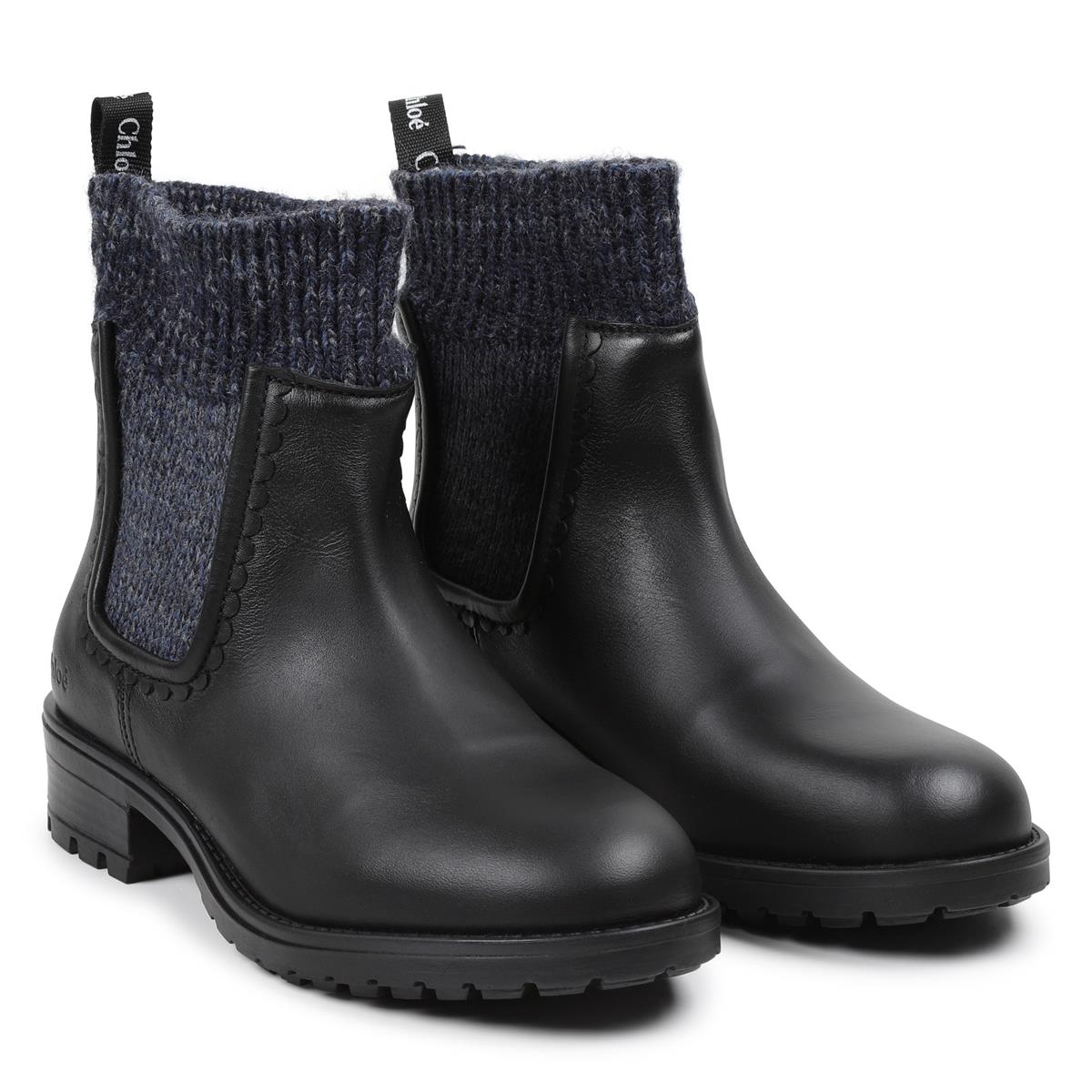 Girls Black Shoes