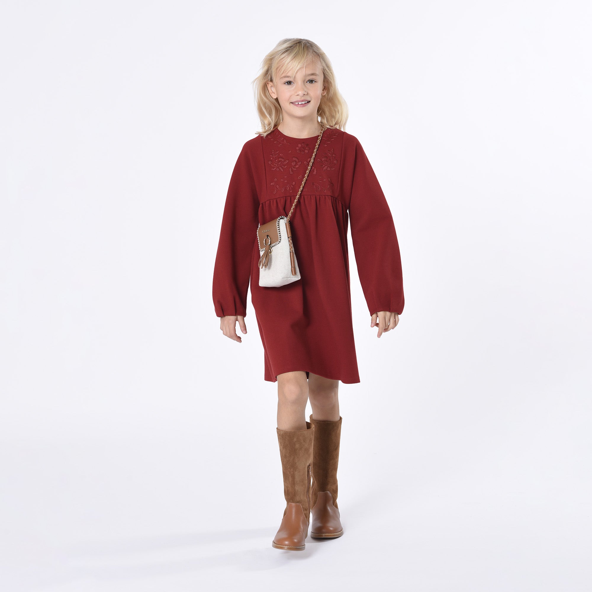 Girls Camel Boots