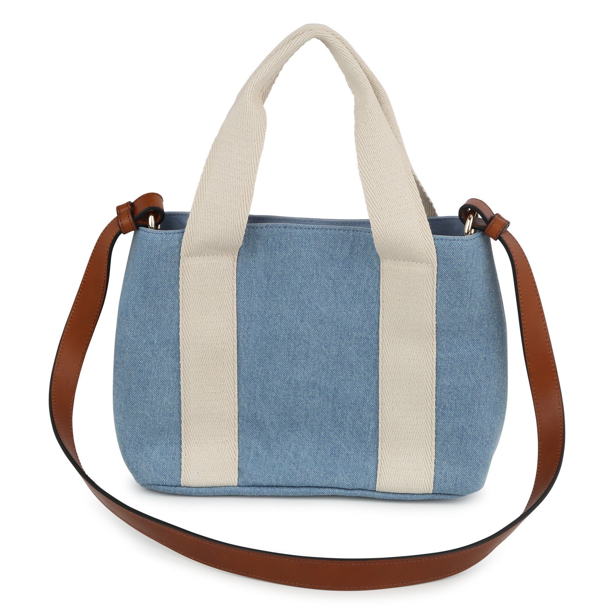 Girls Blue Denim Shoulder Bag