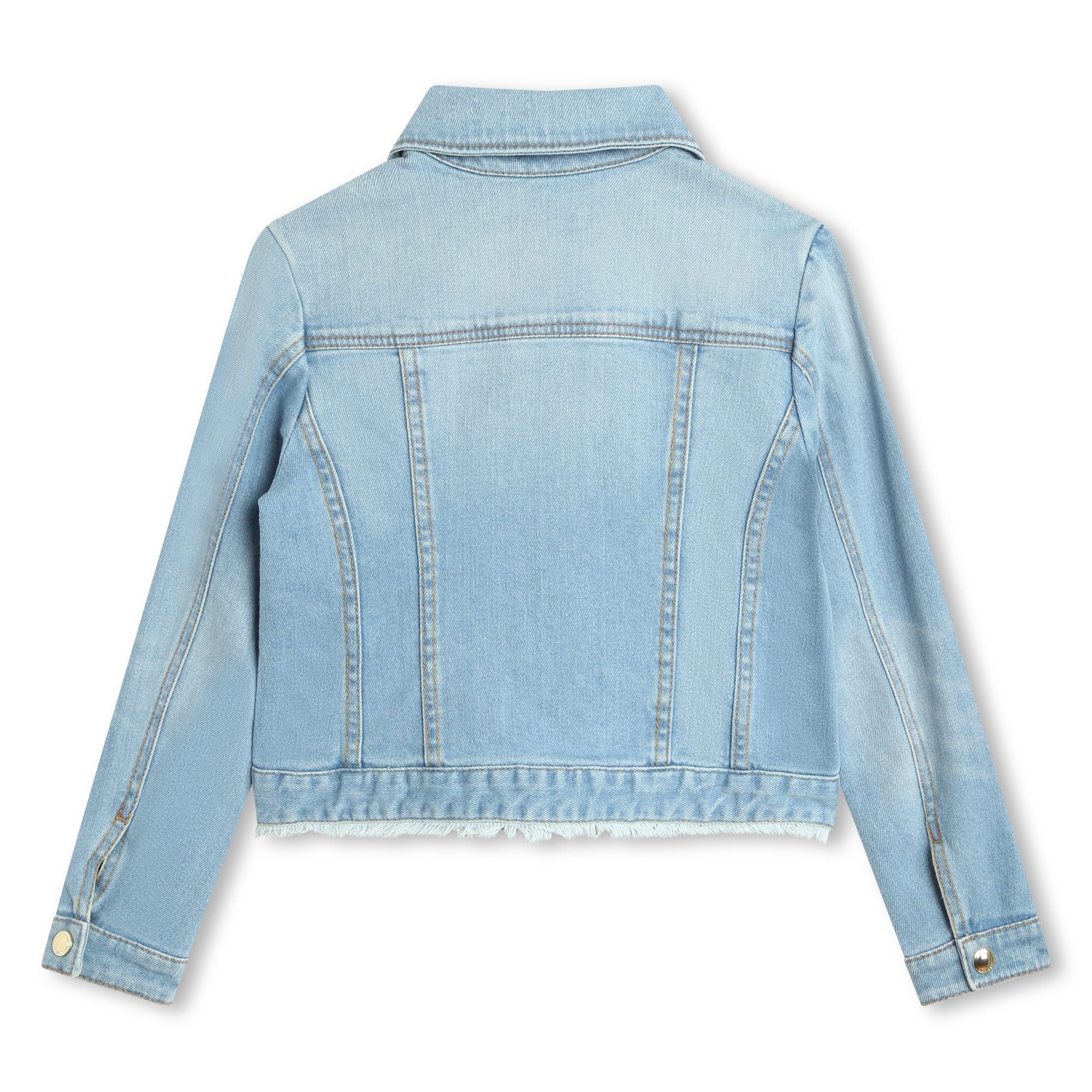 Girls Light Blue Denim Jacket