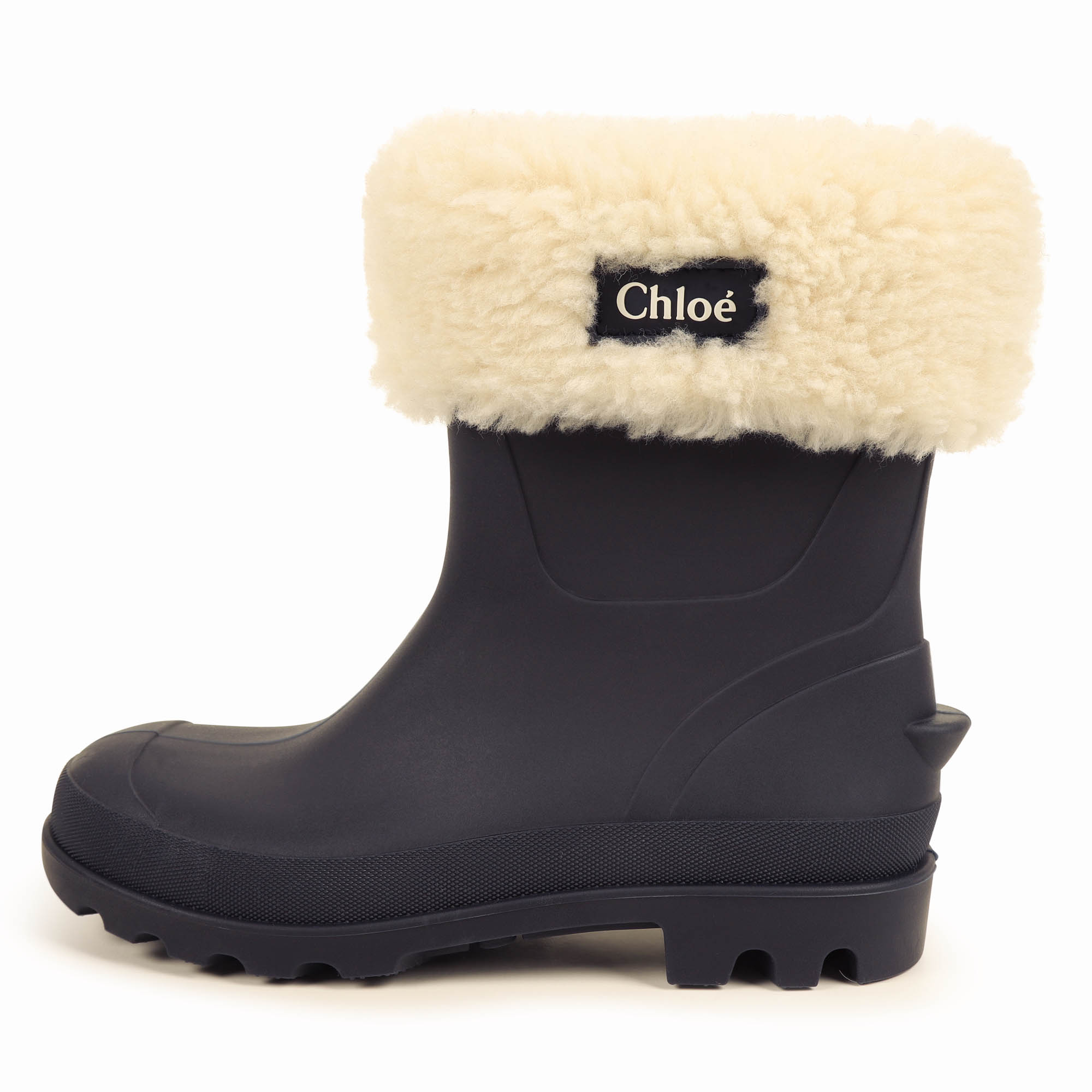 Girls Dark Blue Boots