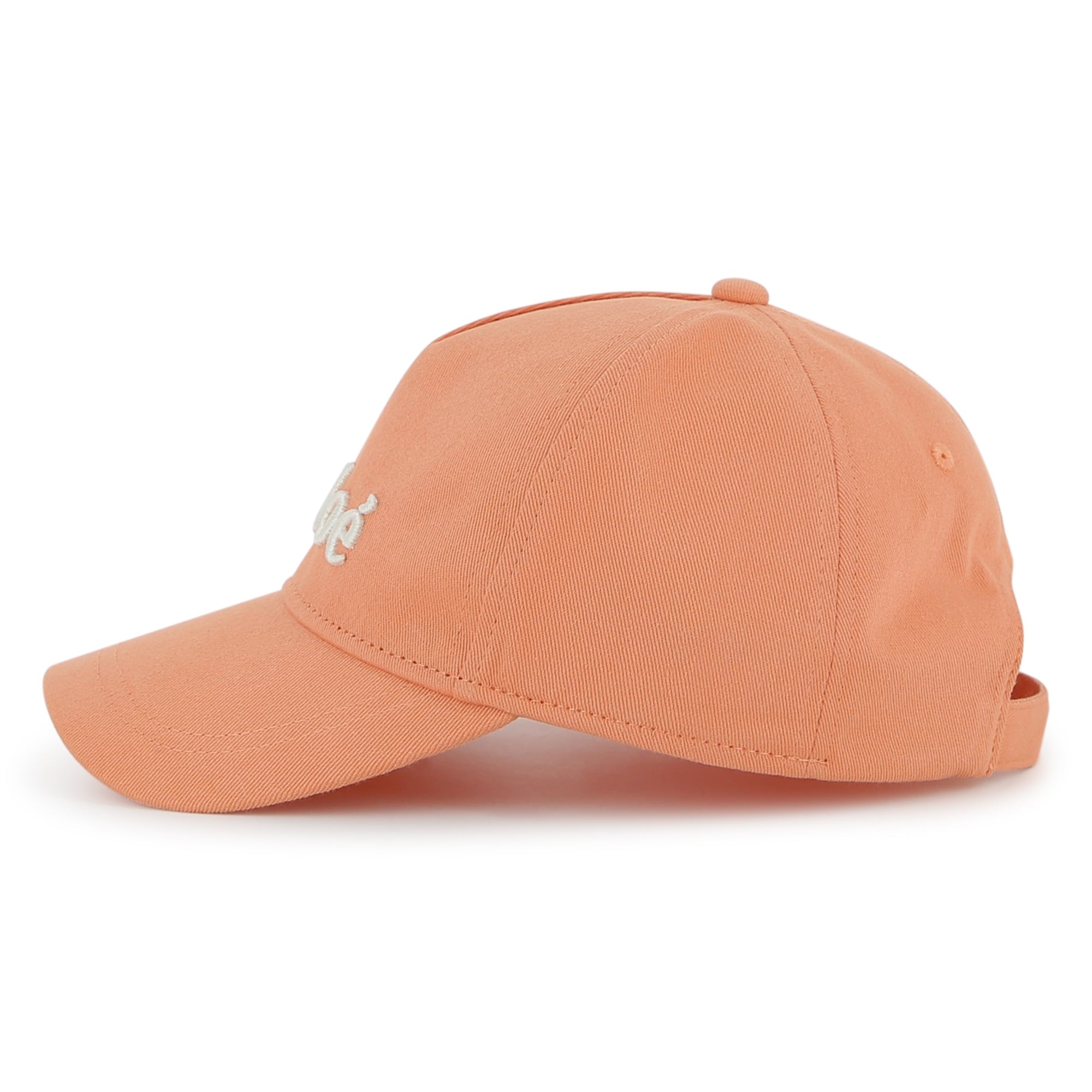 Girls Peach Logo Baseball Cap