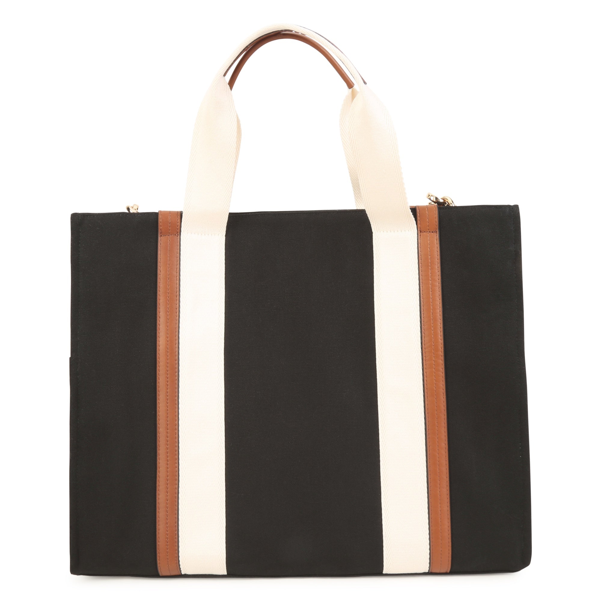 Girls Black Logo Handbag