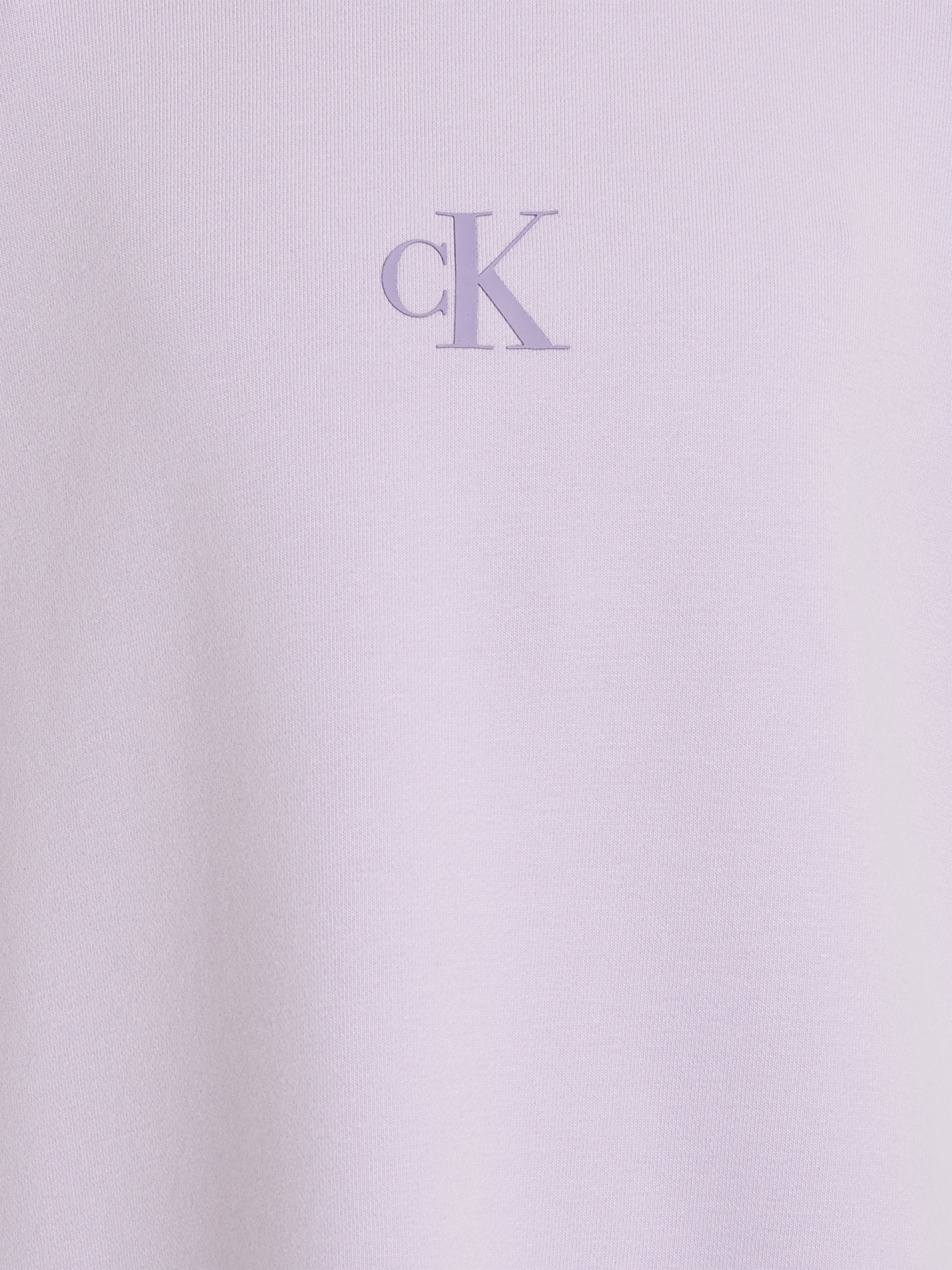 Calvin Klein Girls CK Logo Fit Flare Dress in Purple