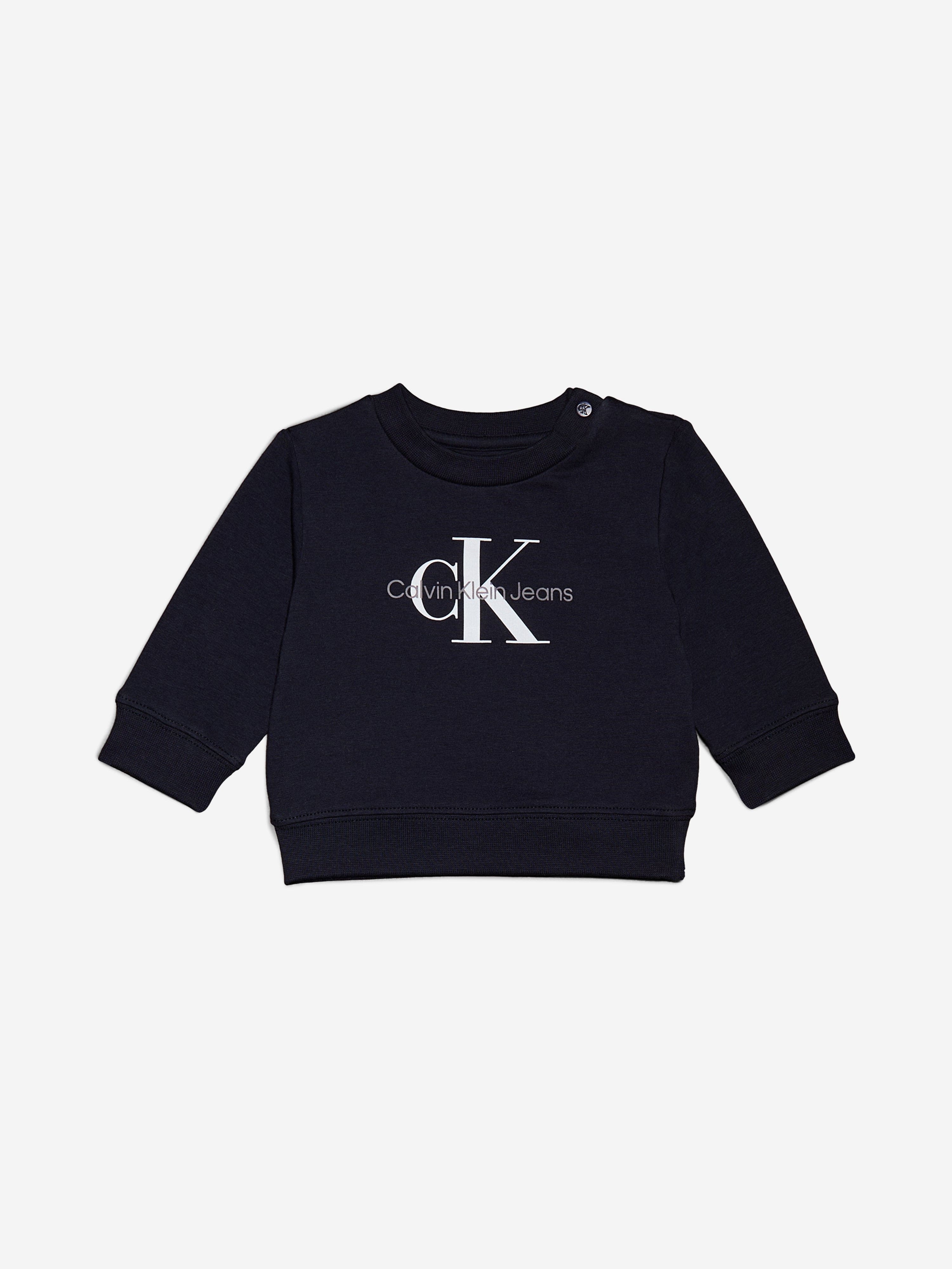 Baby Monogram Logo Tracksuit in Navy