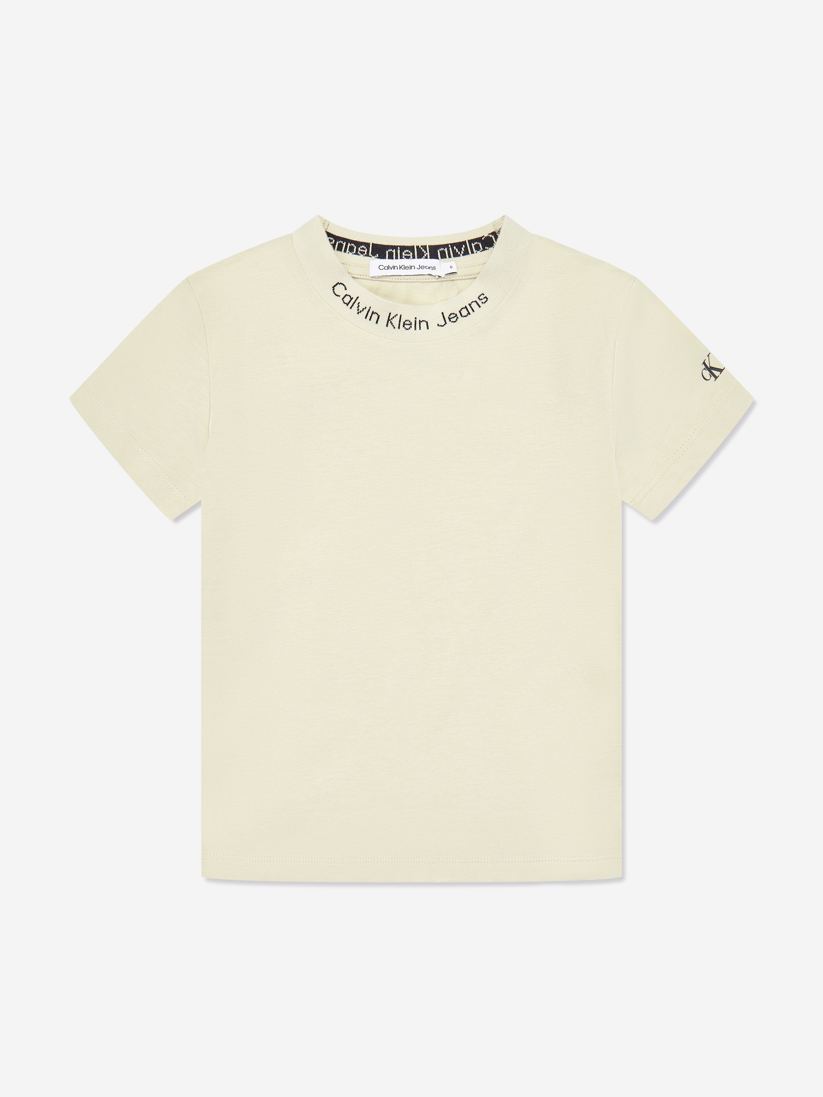 Calvin Klein Boys Intarsia 2 Pack T-Shirt Set in Multicolour