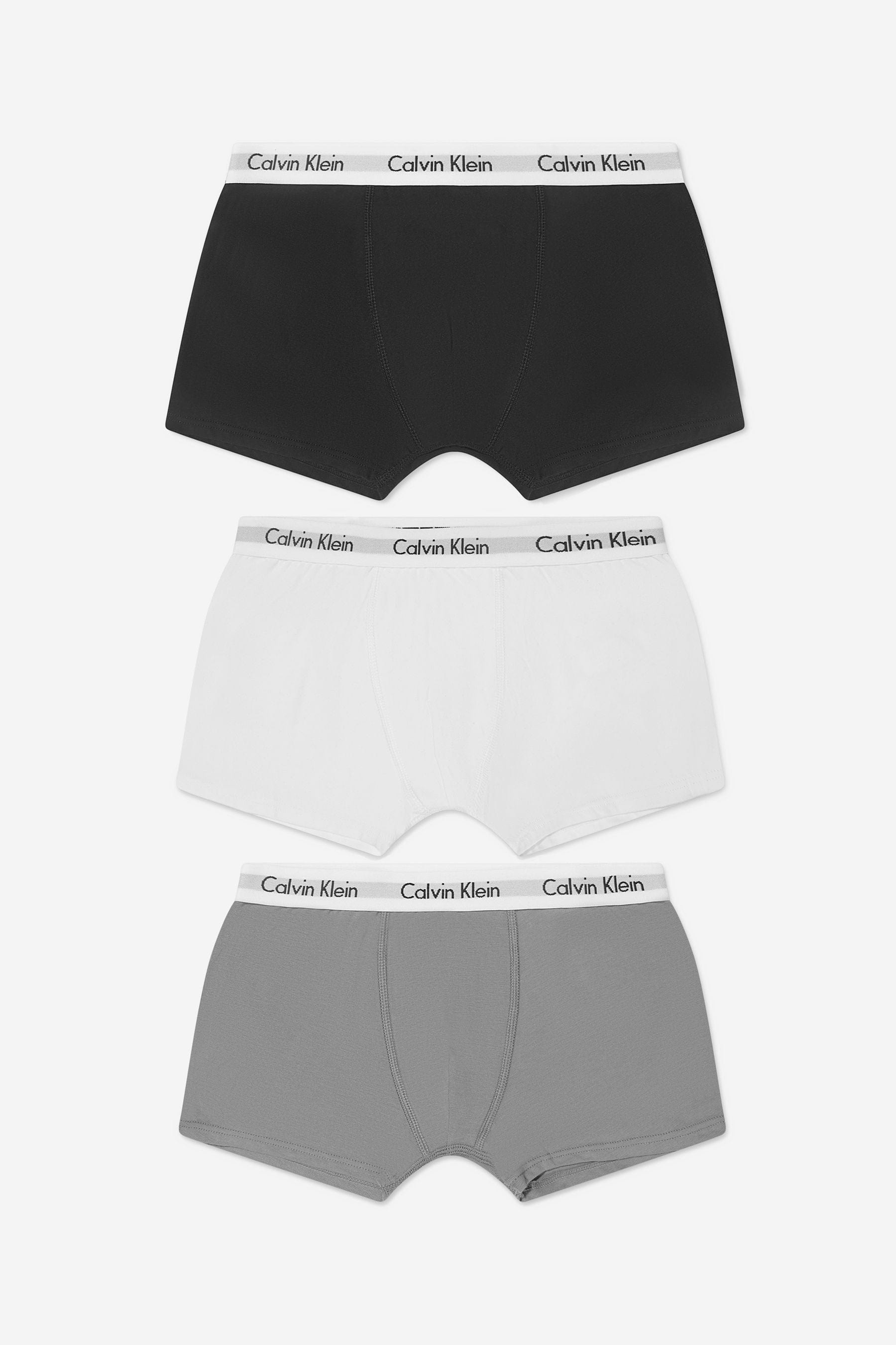 Calvin Klein Boys Cotton Boxer Shorts Set (3 Pack)