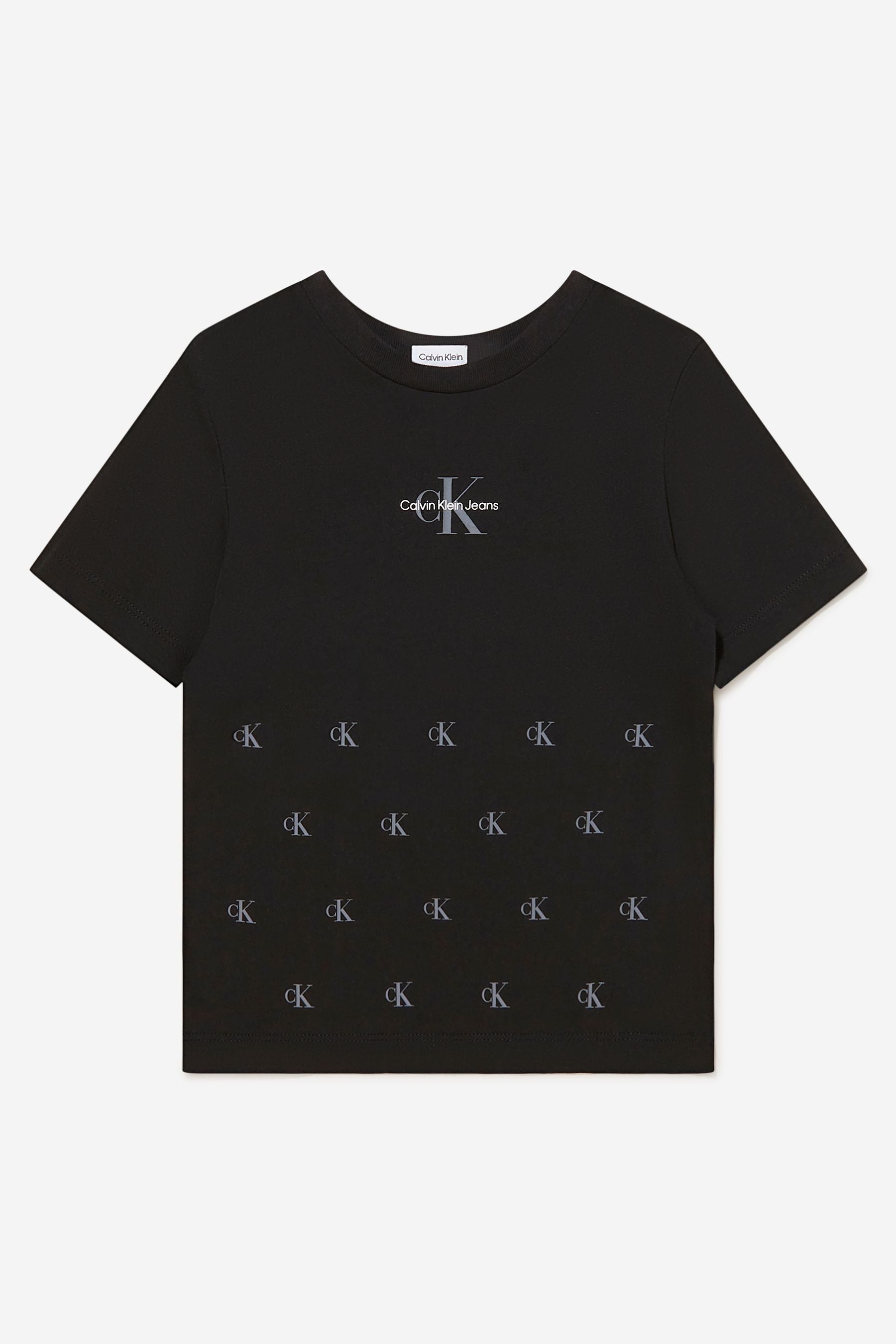 Calvin Klein Boys Repeated Monogram T-Shirt