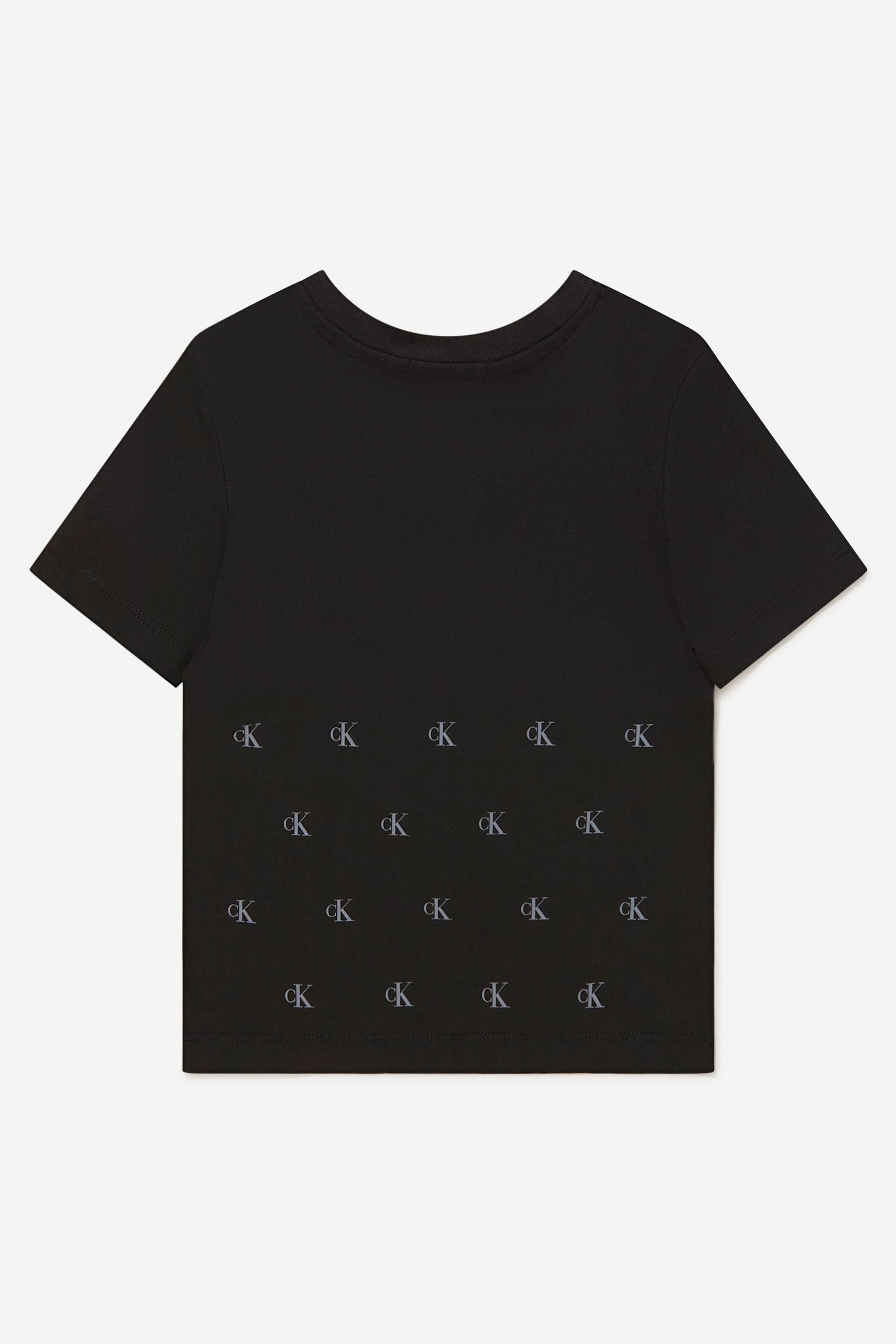 Calvin Klein Boys Repeated Monogram T-Shirt