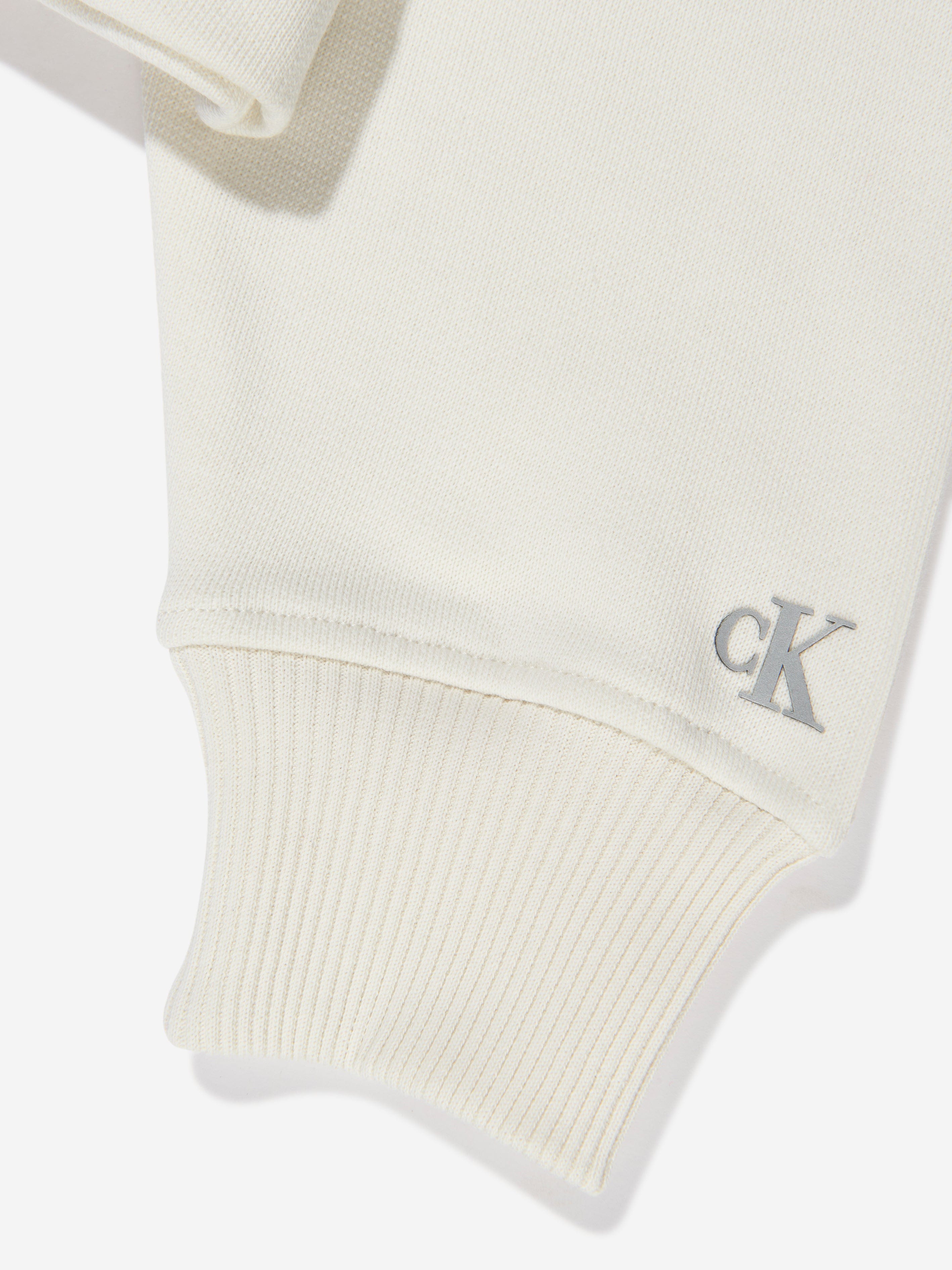 Calvin Klein Girls Stack Logo Sport Hoodie