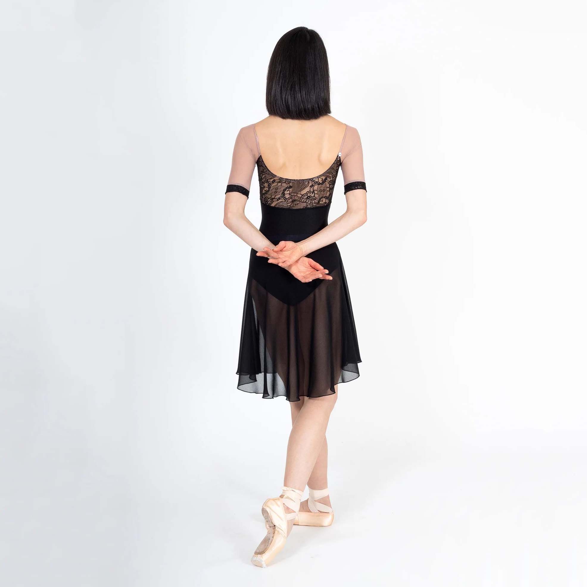 Women Black "Afrodite" Ballet Onesies(CD25061-2/L13S+L09+TP14+P10)