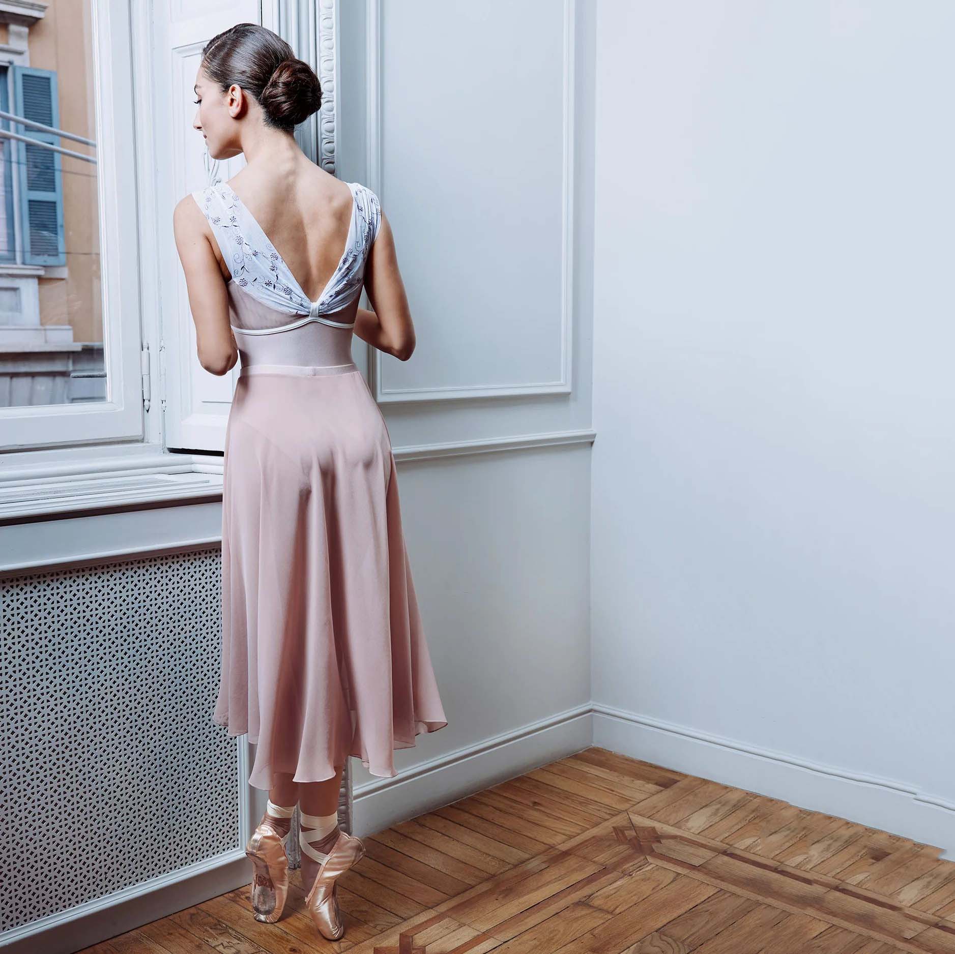 Women Pink "Kali GL" Ballet Onesies(CD25083-1/L09+L01+TP03+TRD47+TP14)