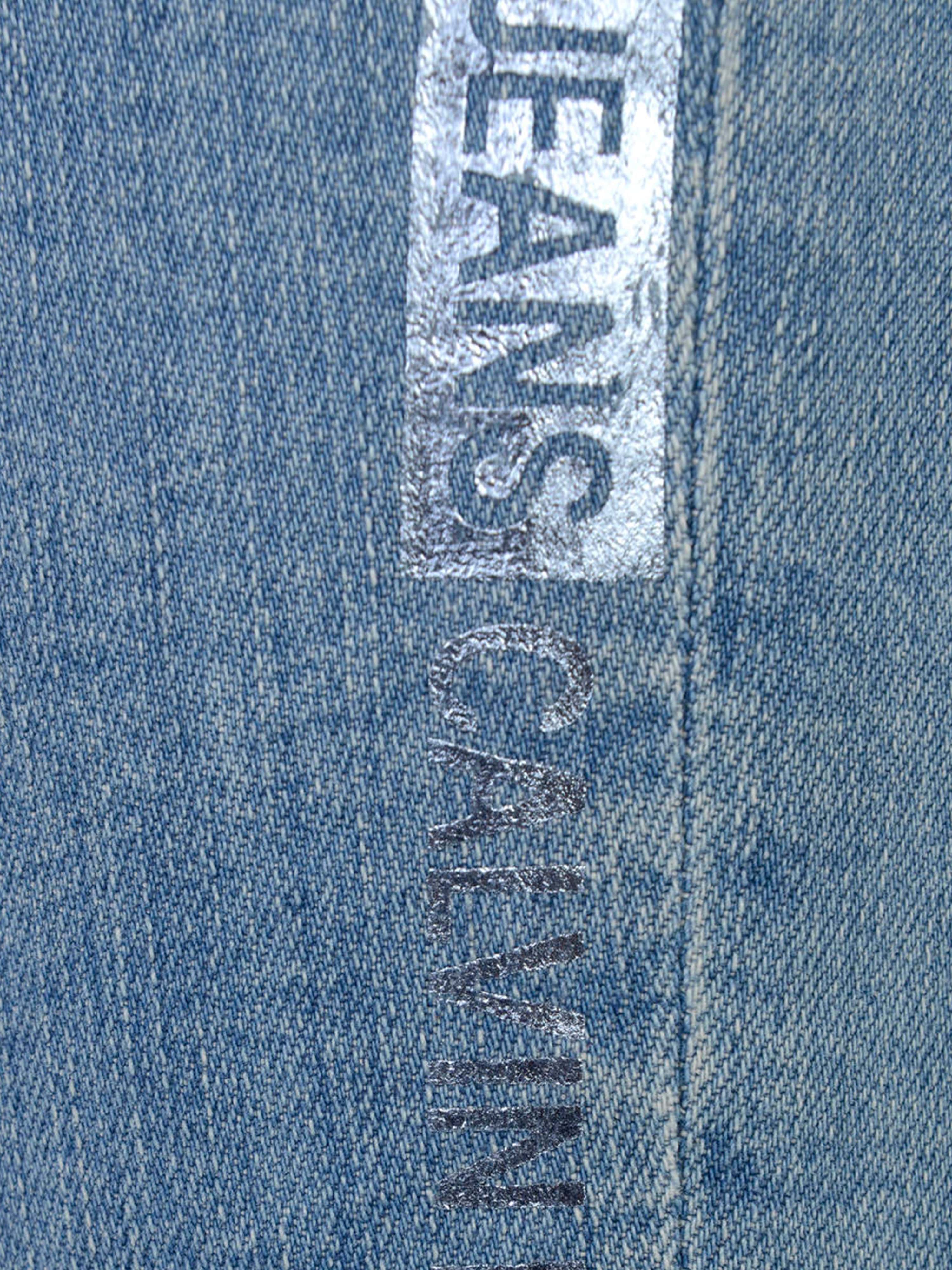 Calvin Klein Girls Jeans - Logo Trim Skinny Jeans