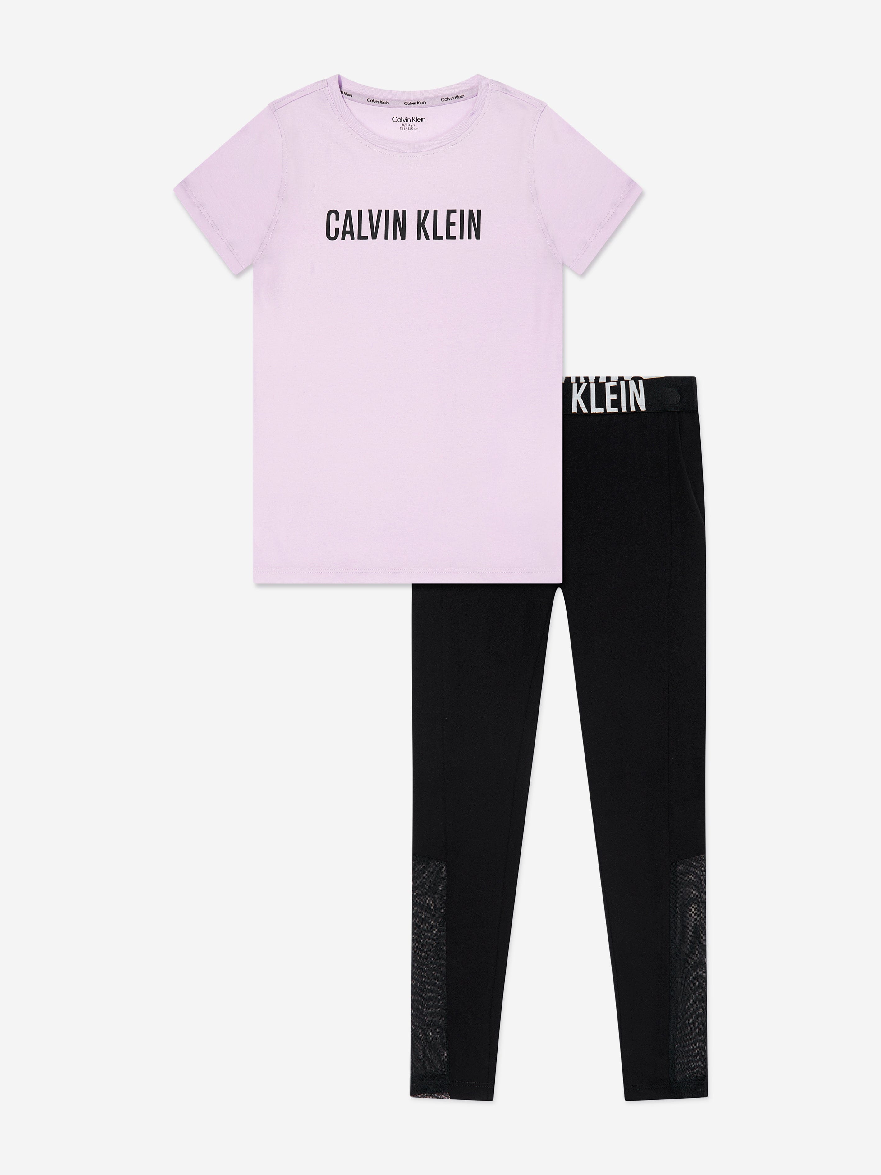 Calvin Klein Girls Pyjama Set in Lilac