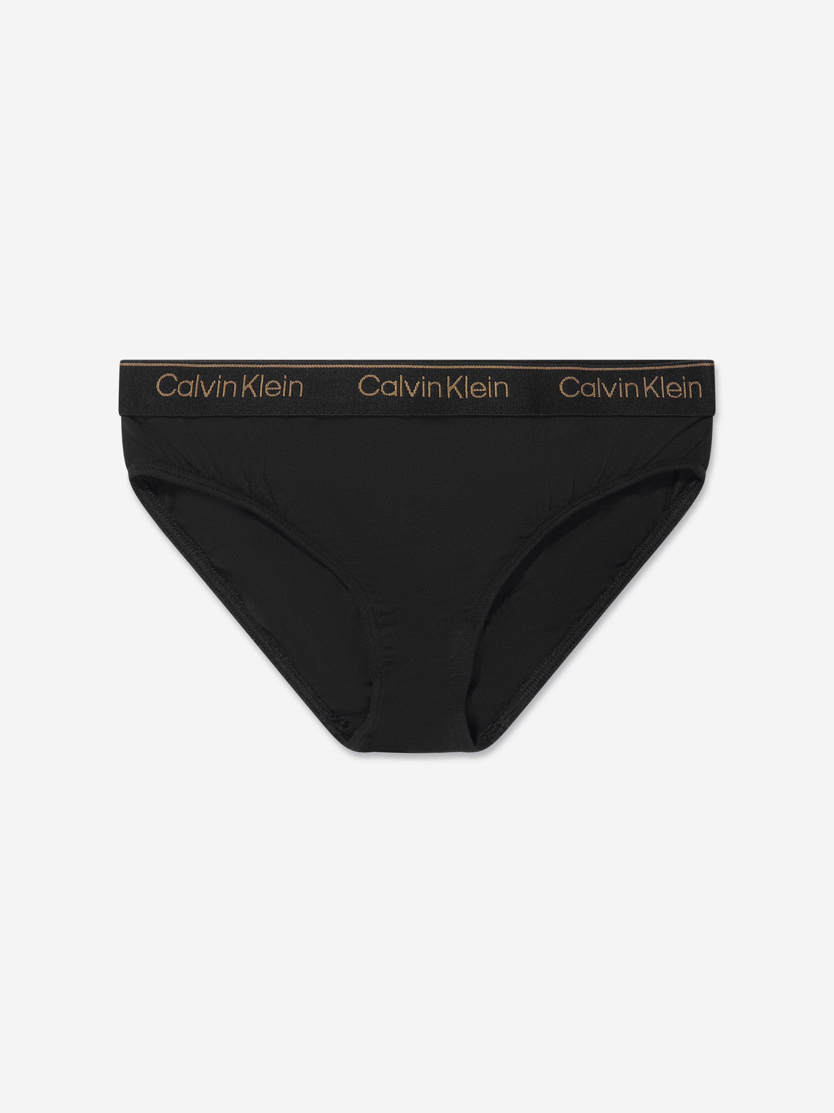 Calvin Klein Girls 5 Pack Bikini Briefs Set in Red